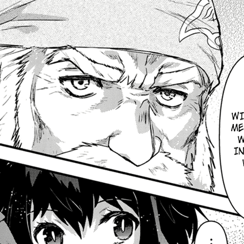 Tensei Shitara Ken deshita Chapter 7: Old Man Gallus cover