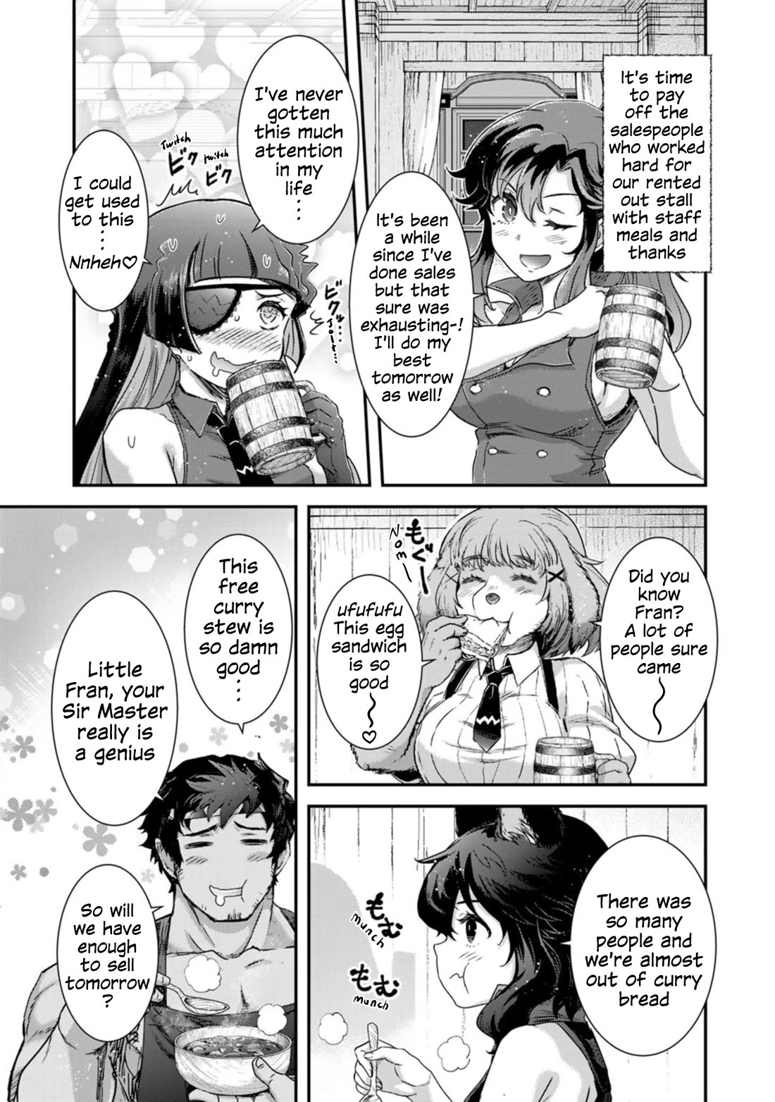 Tensei Shitara Ken deshita Chapter 75 page 17 - Chapter 75: Curry Bread? Leave The Sales To Us!