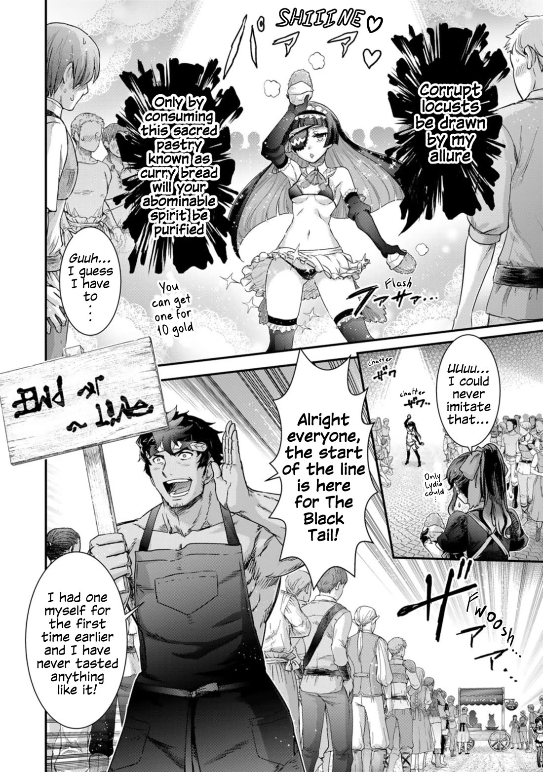 Tensei Shitara Ken deshita Chapter 75 page 4 - Chapter 75: Curry Bread? Leave The Sales To Us!
