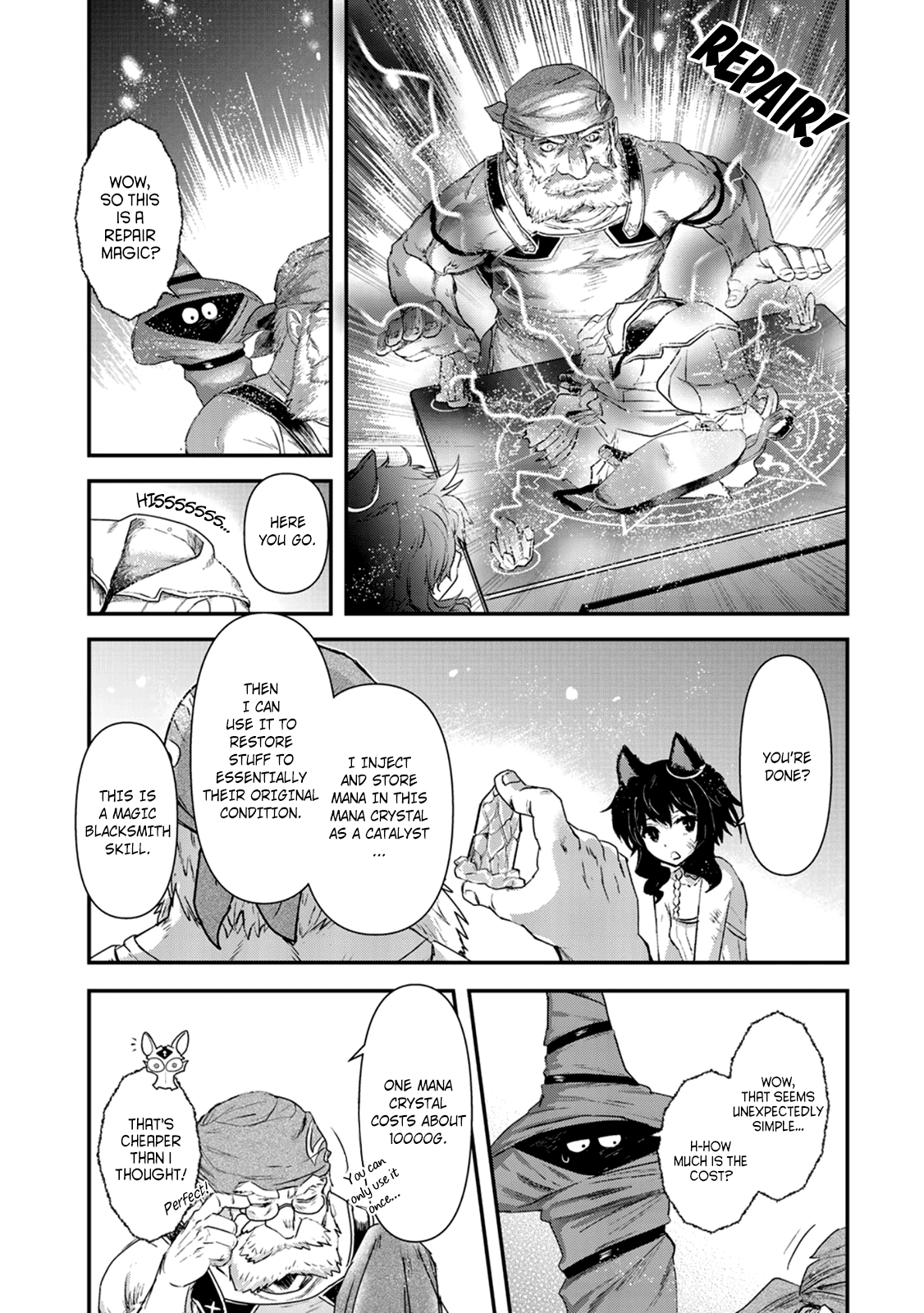 Tensei Shitara Ken deshita Chapter 9 page 11 - Chapter 9: Gods and Dungeons