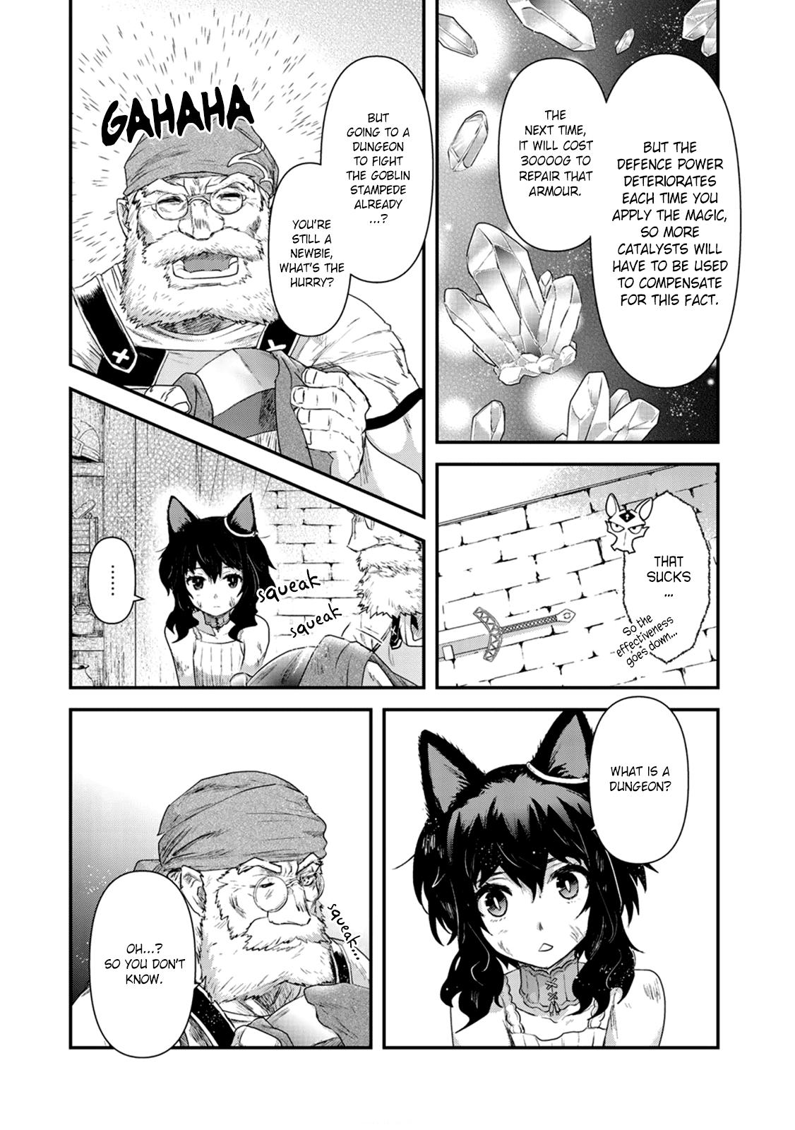 Tensei Shitara Ken deshita Chapter 9 page 12 - Chapter 9: Gods and Dungeons