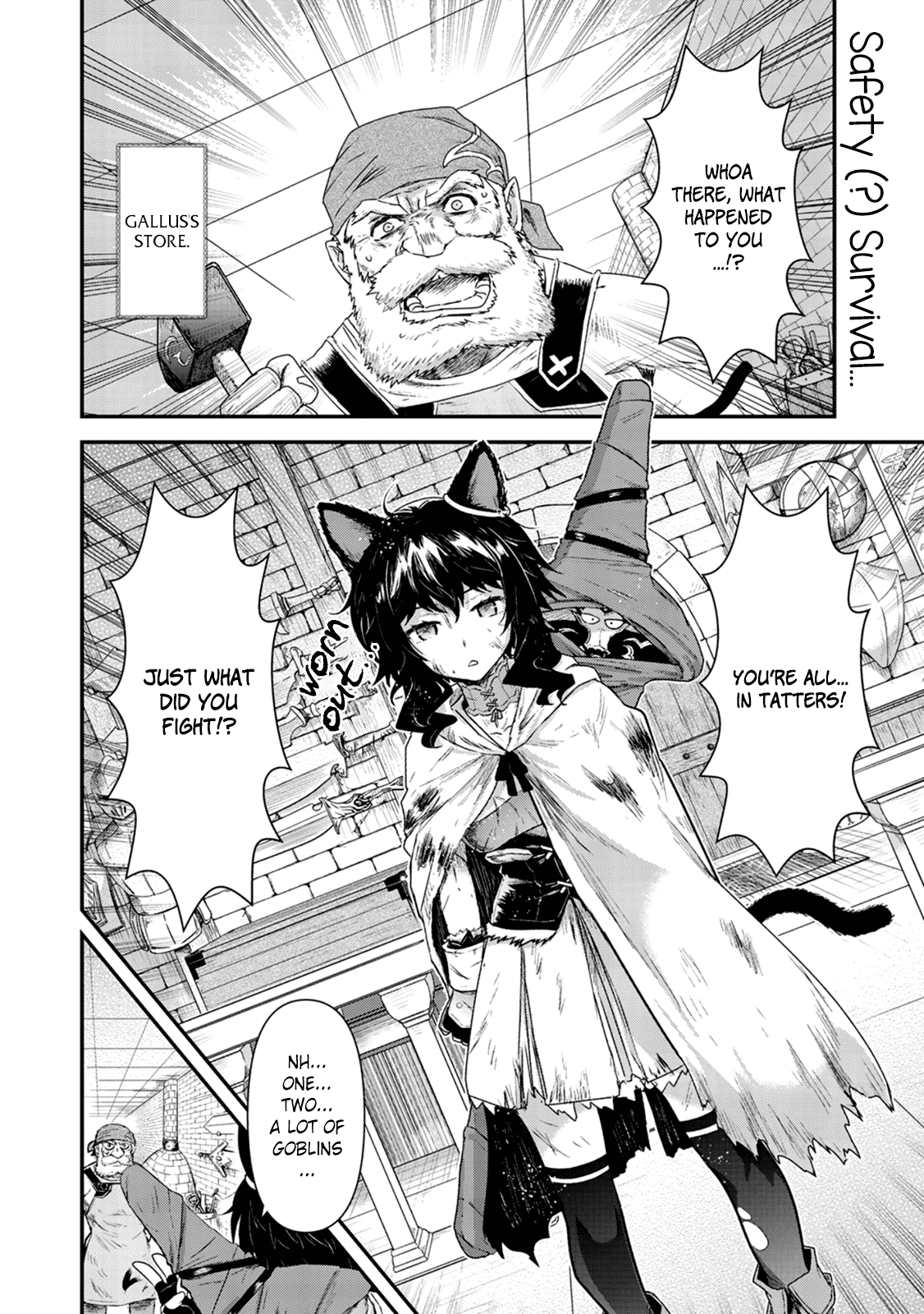 Tensei Shitara Ken deshita Chapter 9 page 2 - Chapter 9: Gods and Dungeons