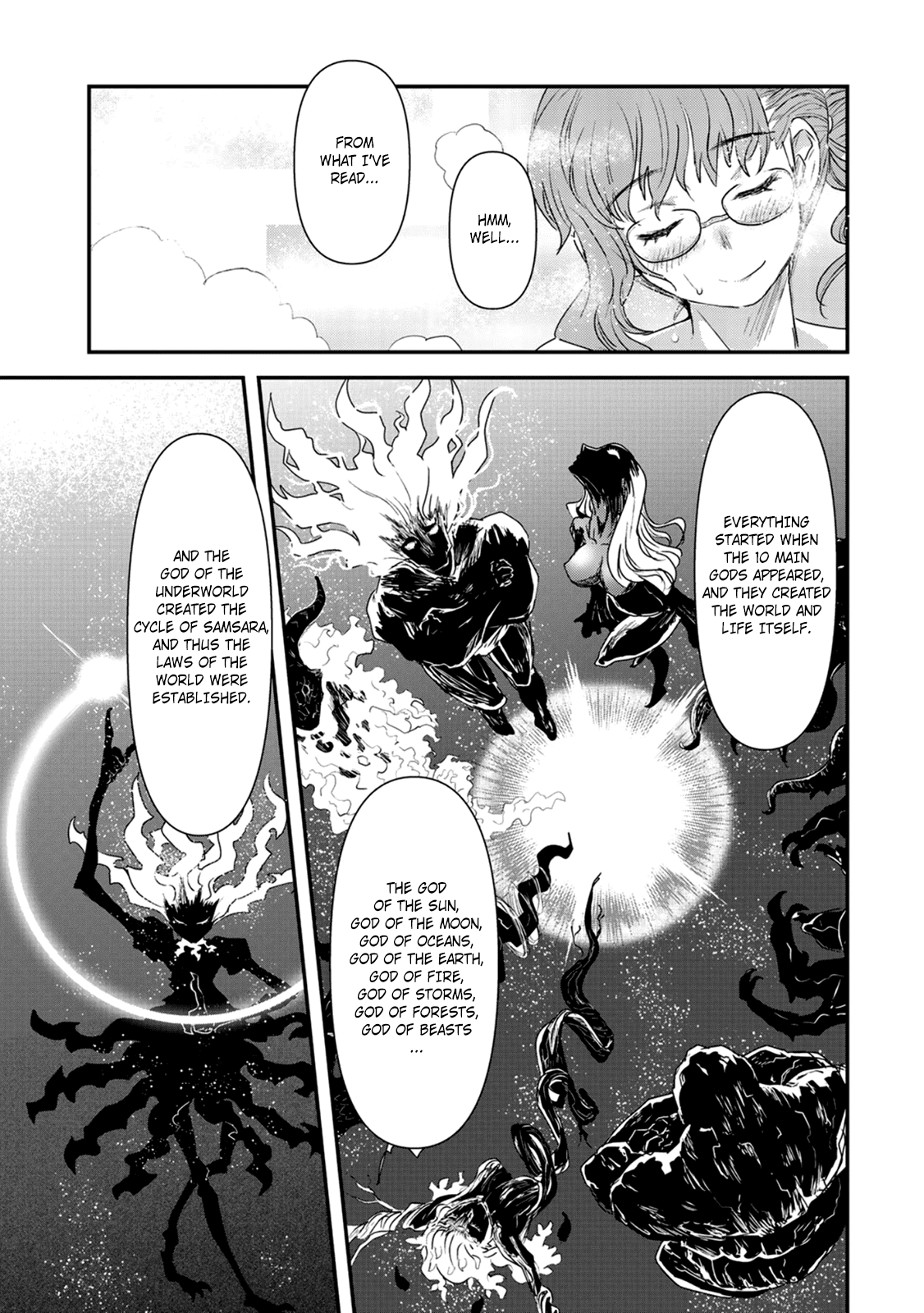 Tensei Shitara Ken deshita Chapter 9 page 25 - Chapter 9: Gods and Dungeons