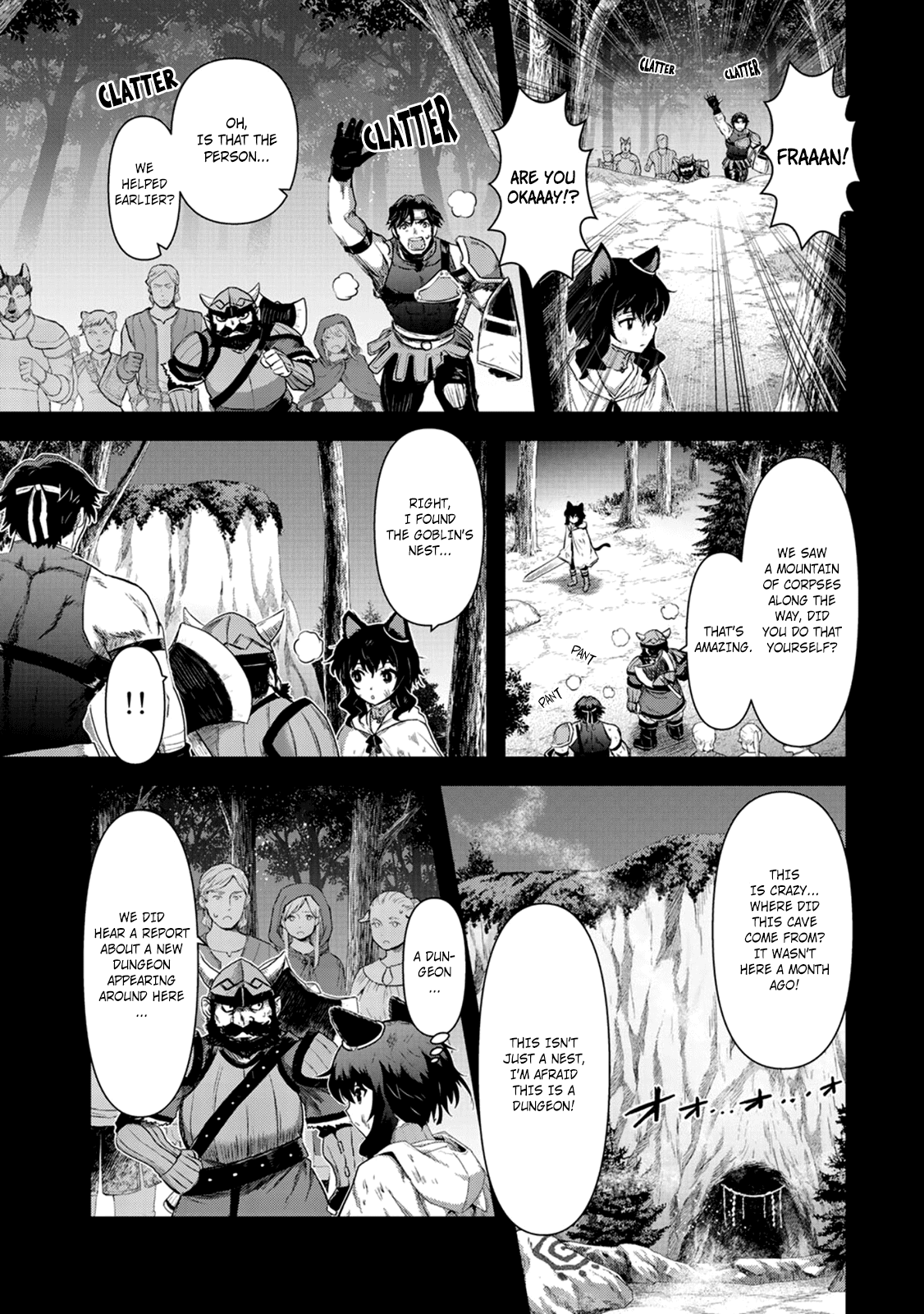 Tensei Shitara Ken deshita Chapter 9 page 5 - Chapter 9: Gods and Dungeons