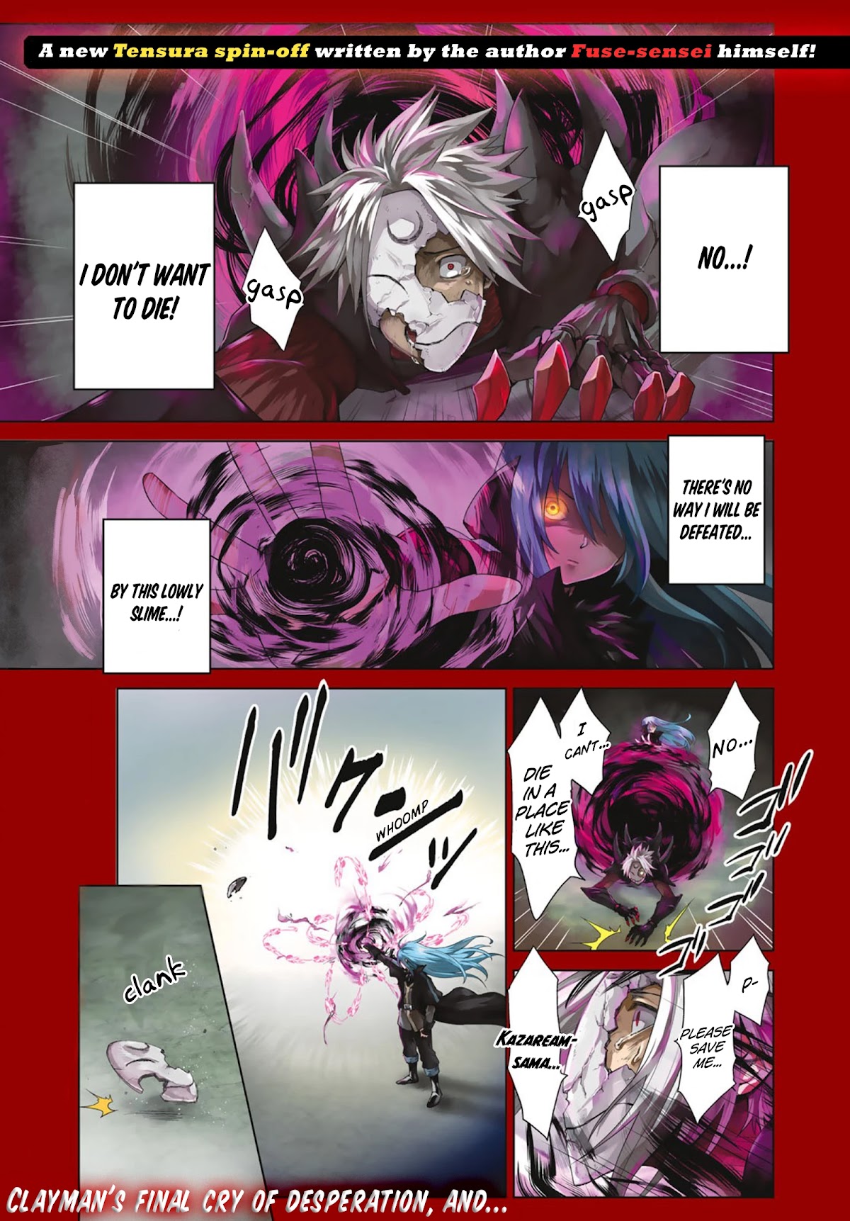 Tensei Shitara Slime Datta Ken: Clayman Revenge Chapter 1 page 1 - Chapter 1: Nightmare