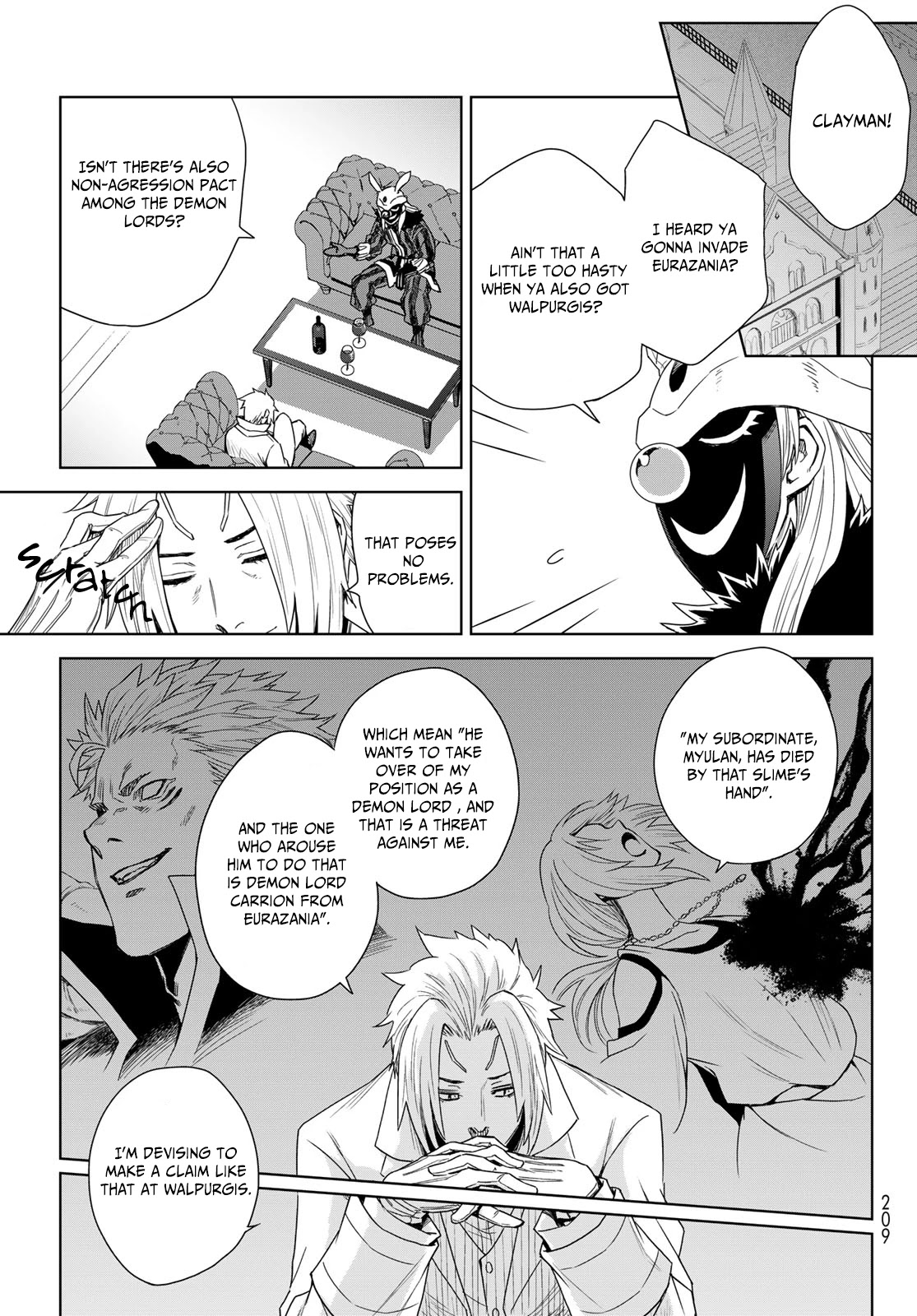 Tensei Shitara Slime Datta Ken: Clayman Revenge Chapter 1 page 29 - Chapter 1: Nightmare