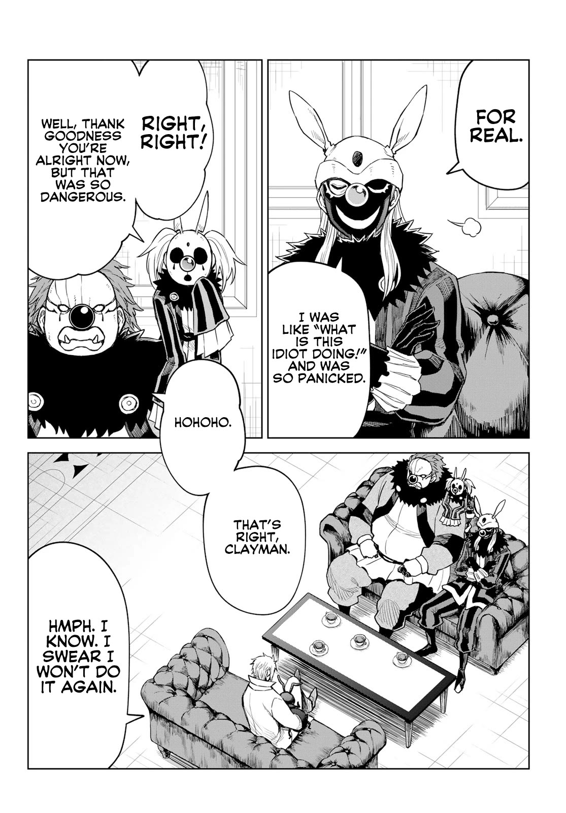Tensei Shitara Slime Datta Ken: Clayman Revenge Chapter 16 page 8 - Chapter 16: Rest