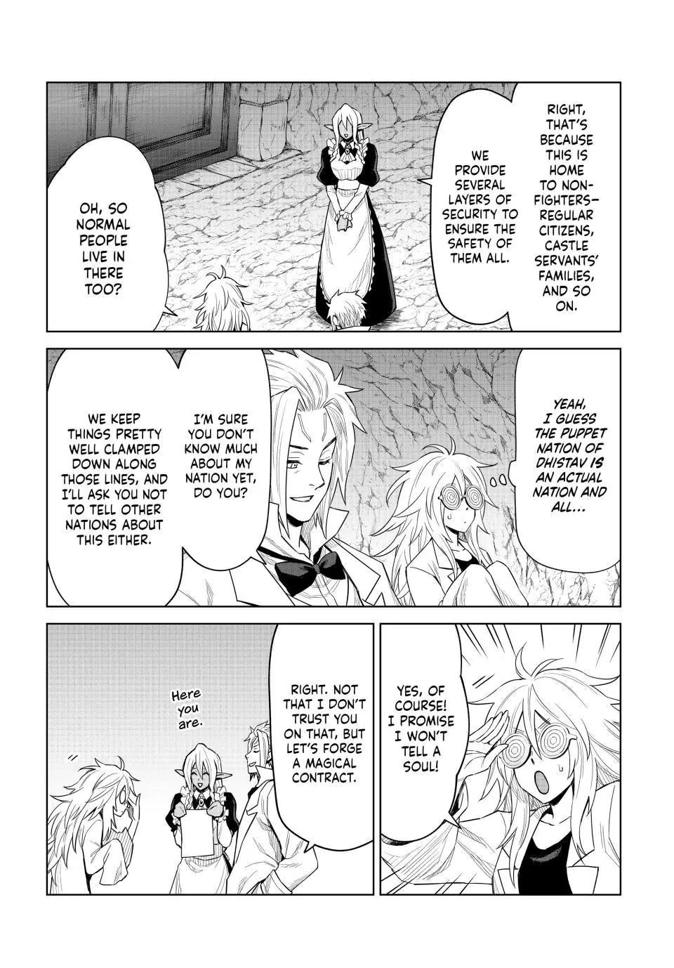 Tensei Shitara Slime Datta Ken: Clayman Revenge Chapter 24 page 17 - Chapter 24: Geofront
