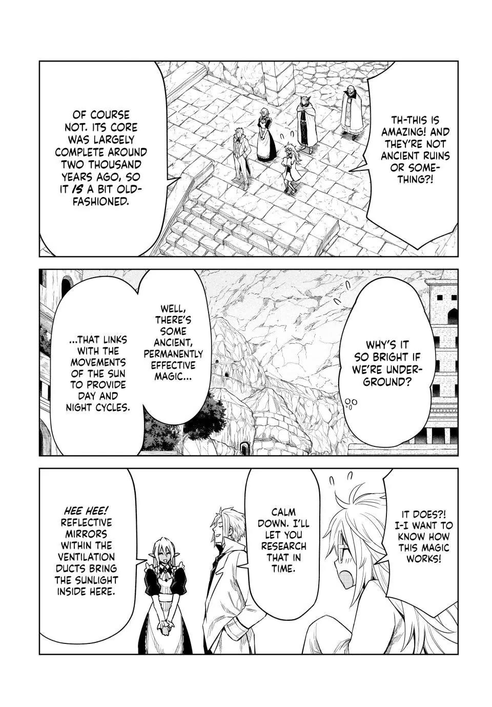 Tensei Shitara Slime Datta Ken: Clayman Revenge Chapter 24 page 21 - Chapter 24: Geofront