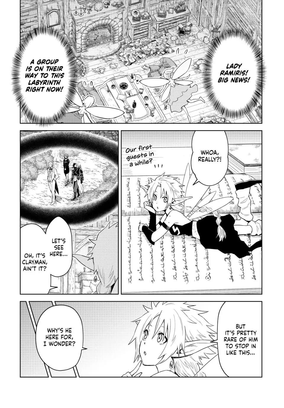 Tensei Shitara Slime Datta Ken: Clayman Revenge Chapter 27 page 1 - Chapter 27: Elemental