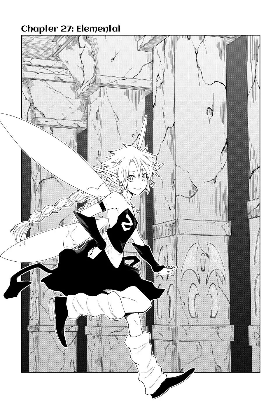 Tensei Shitara Slime Datta Ken: Clayman Revenge Chapter 27 page 2 - Chapter 27: Elemental