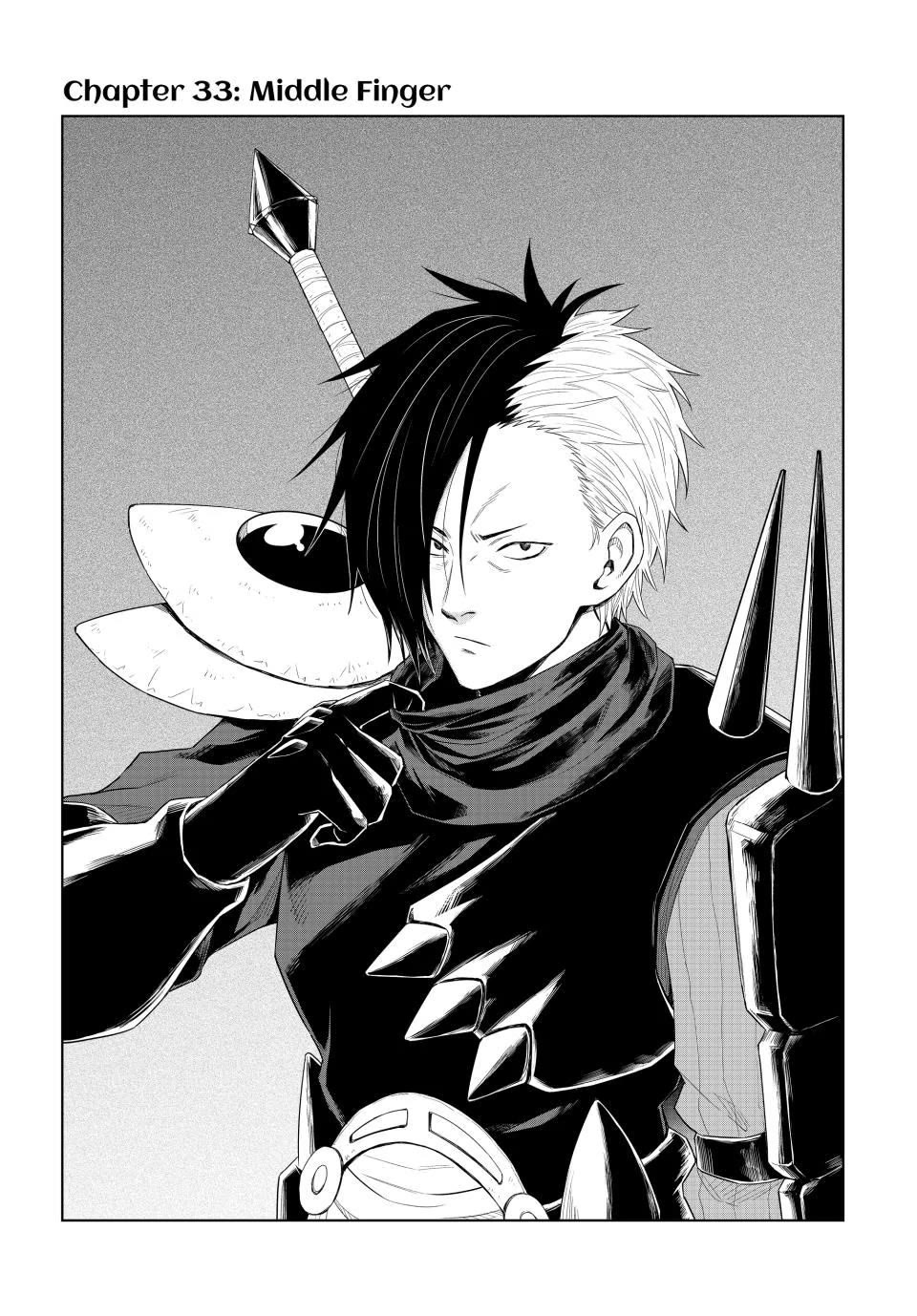 Tensei Shitara Slime Datta Ken: Clayman Revenge Chapter 33 page 1 - Chapter 33: Middle Finger
