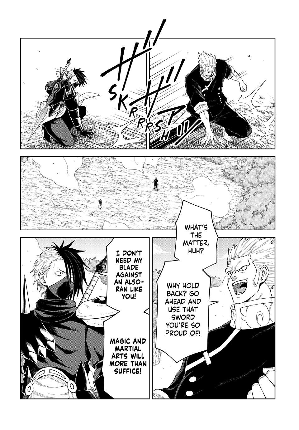 Tensei Shitara Slime Datta Ken: Clayman Revenge Chapter 34 page 7 - Chapter 34: Barehanded