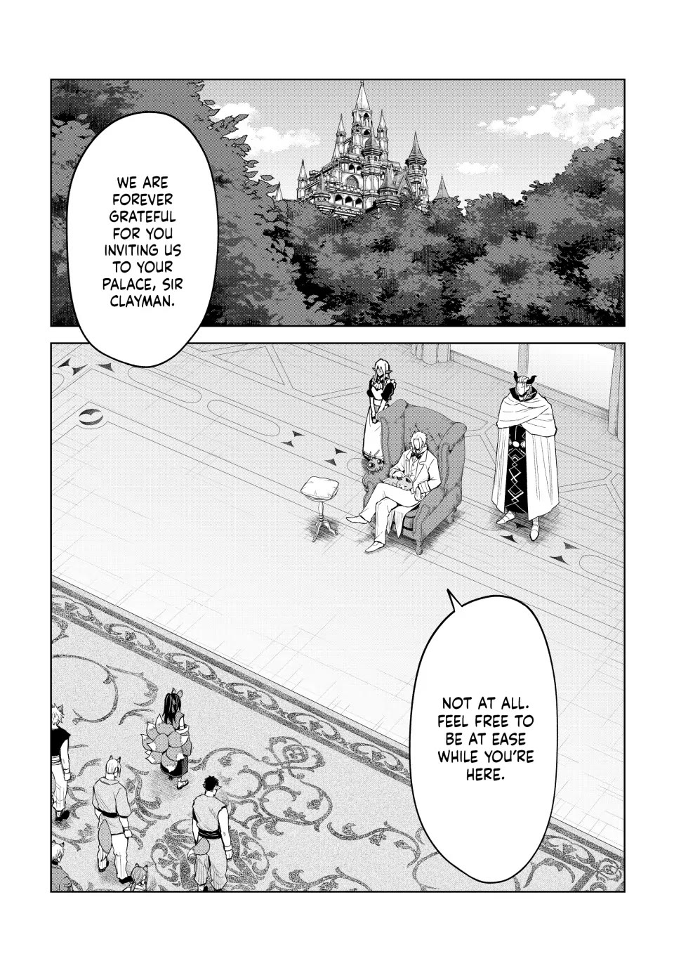 Tensei Shitara Slime Datta Ken: Clayman Revenge Chapter 36 page 1 - Chapter 36: Visitor
