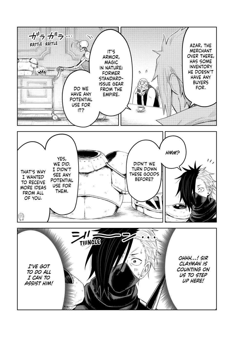 Tensei Shitara Slime Datta Ken: Clayman Revenge Chapter 38 page 10 - Chapter 38: Banquet