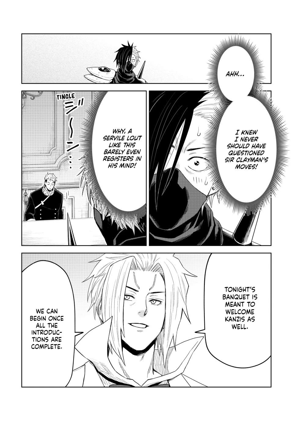 Tensei Shitara Slime Datta Ken: Clayman Revenge Chapter 38 page 6 - Chapter 38: Banquet