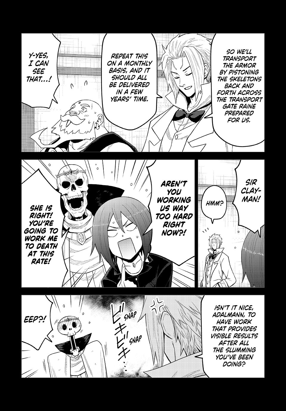 Tensei Shitara Slime Datta Ken: Clayman Revenge Chapter 39 page 7 - Chapter 39: New Skill