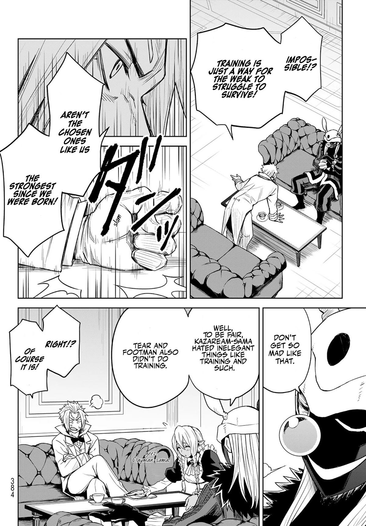 Tensei Shitara Slime Datta Ken: Clayman Revenge Chapter 4 page 12 - Chapter 4: Training