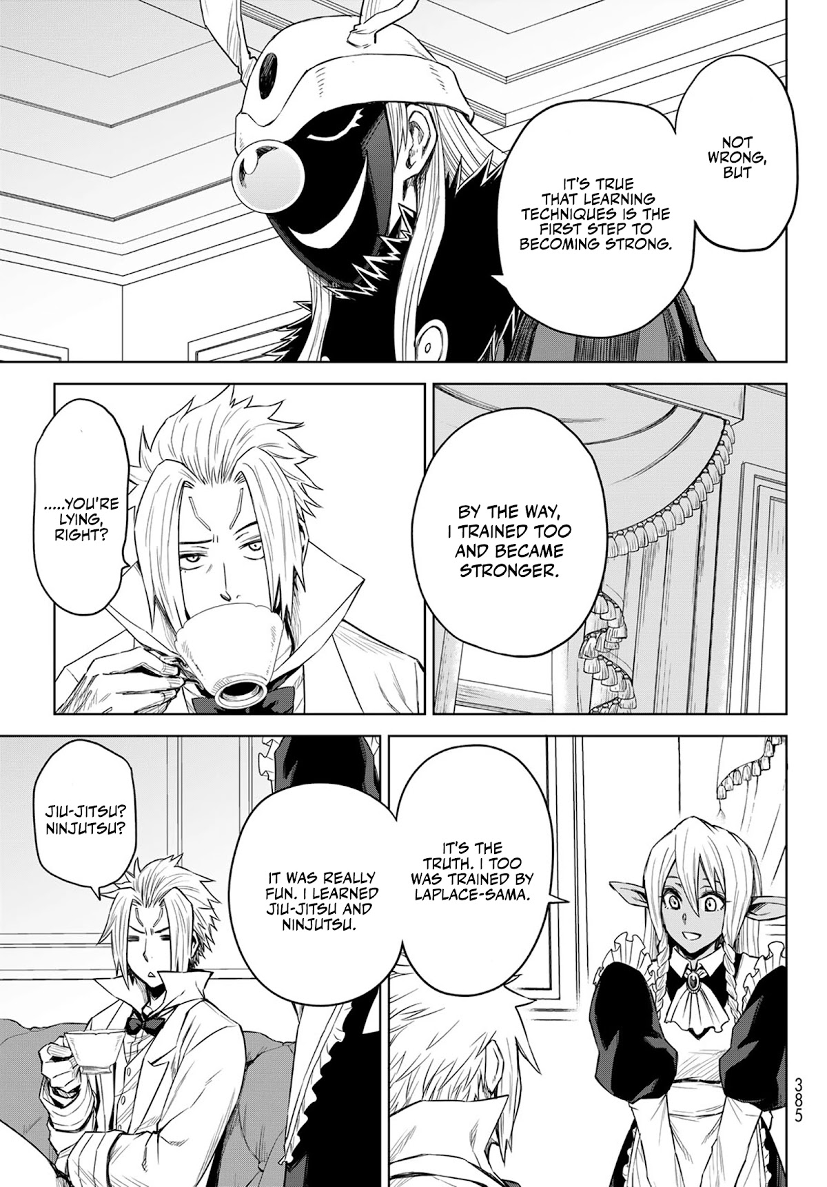 Tensei Shitara Slime Datta Ken: Clayman Revenge Chapter 4 page 13 - Chapter 4: Training