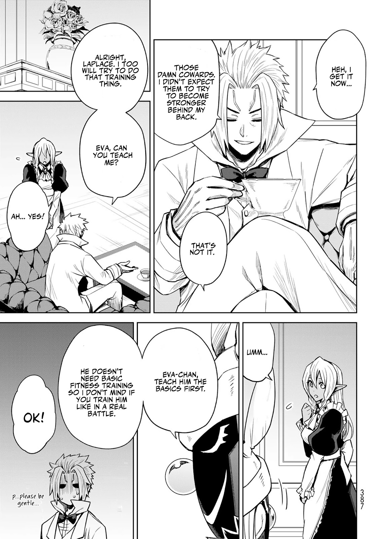 Tensei Shitara Slime Datta Ken: Clayman Revenge Chapter 4 page 15 - Chapter 4: Training