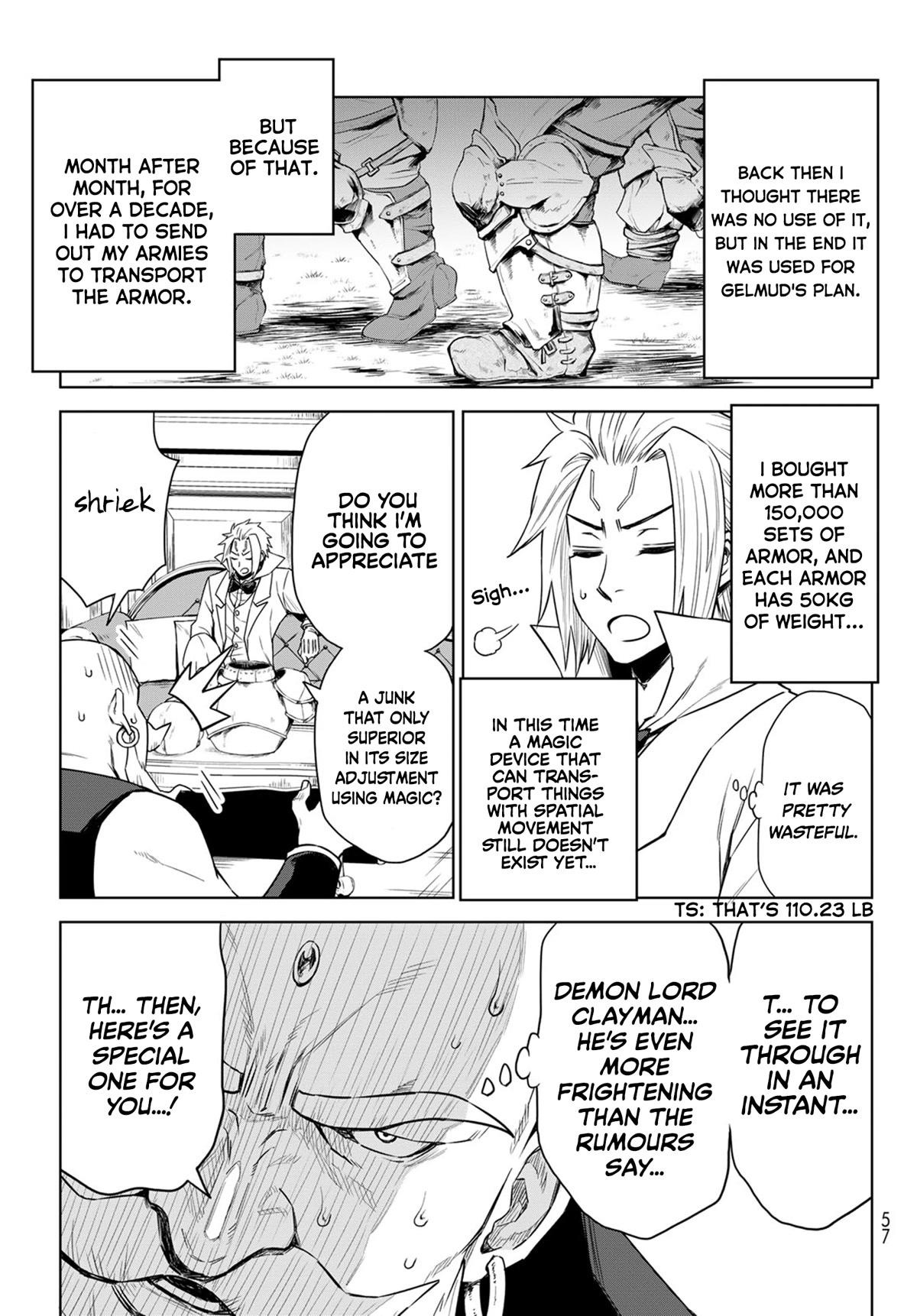 Tensei Shitara Slime Datta Ken: Clayman Revenge Chapter 7 page 17 - Chapter 7: Visitor