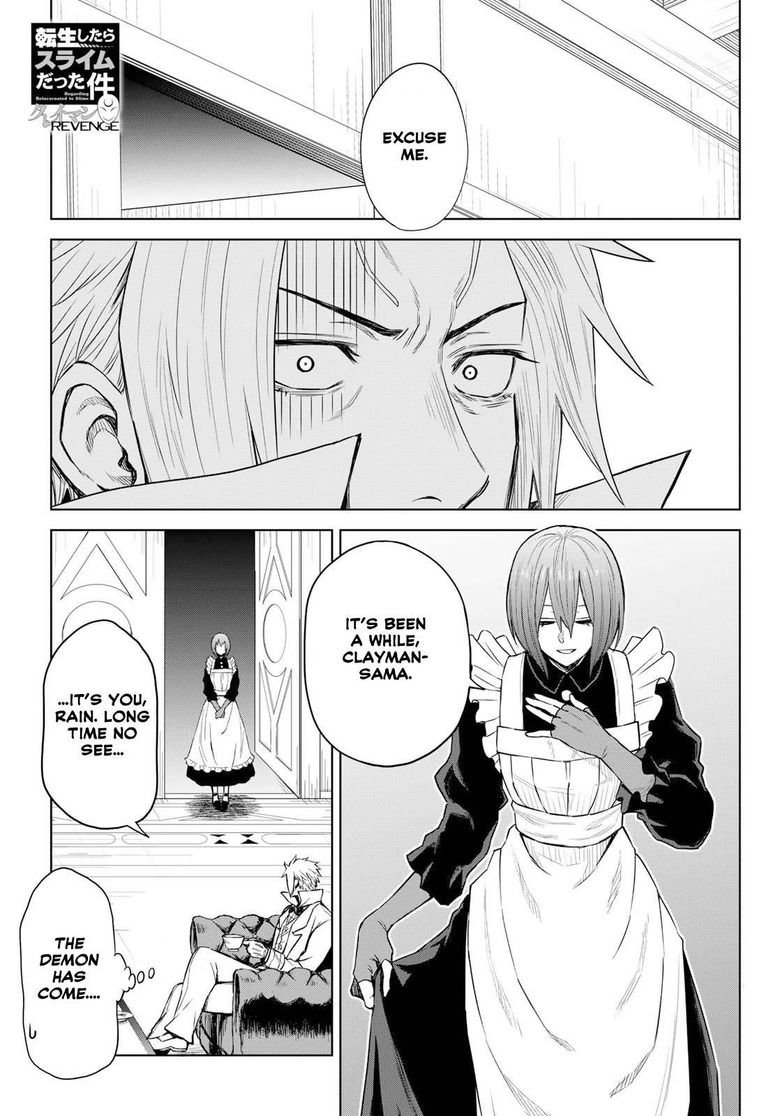Tensei Shitara Slime Datta Ken: Clayman Revenge Chapter 8 page 1 - Chapter 8: Demon
