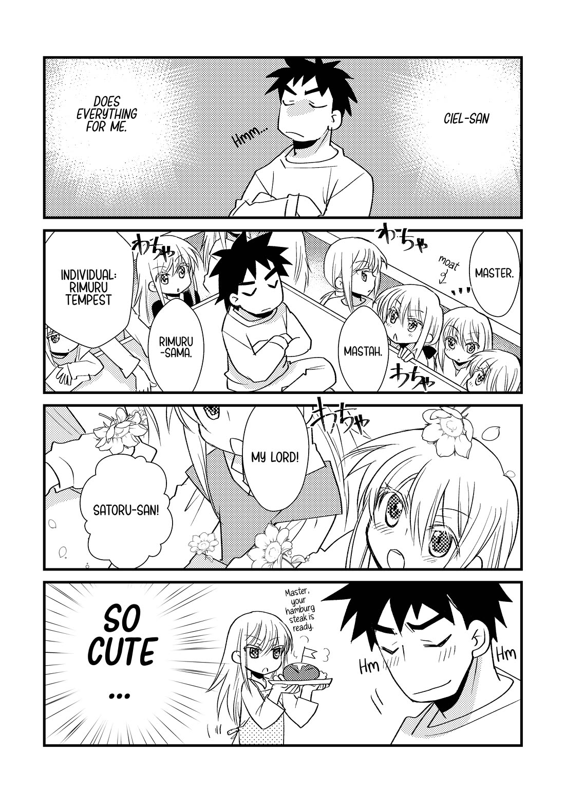 Tensei Shitara Slime Datta Ken: SatoruCie Chapter 12 page 1 - Chapter 12: I Want to Get Buried