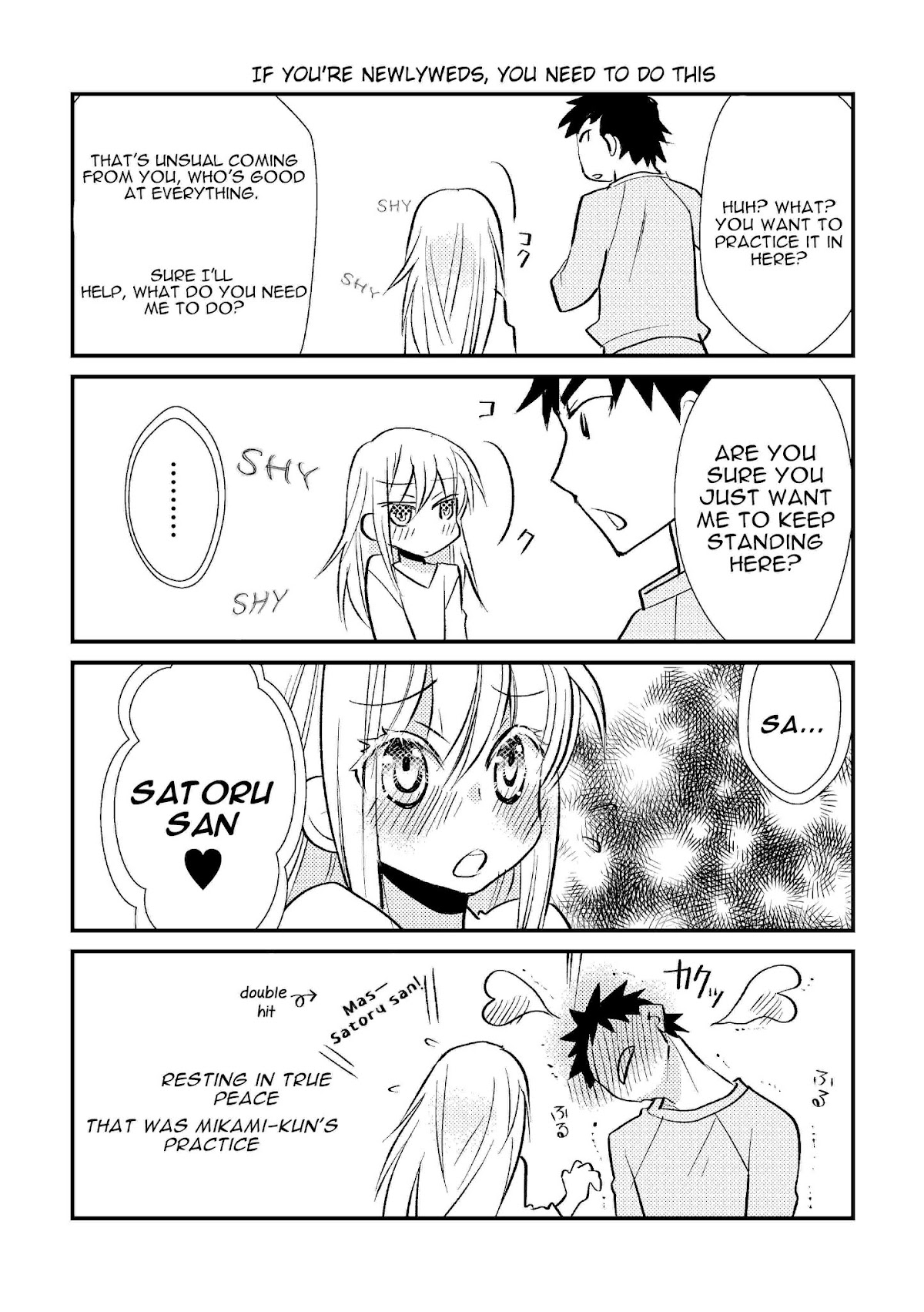Tensei Shitara Slime Datta Ken: SatoruCie Chapter 3 page 1 - Chapter 3: SatoruxCiel Newlywed