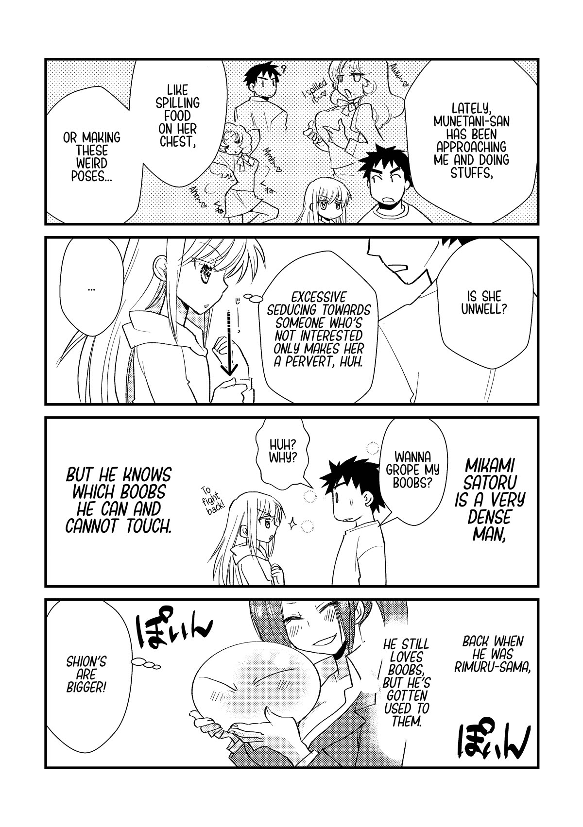 Tensei Shitara Slime Datta Ken: SatoruCie Chapter 9 page 2 - Chapter 9: Boobs Lover and Megiddo