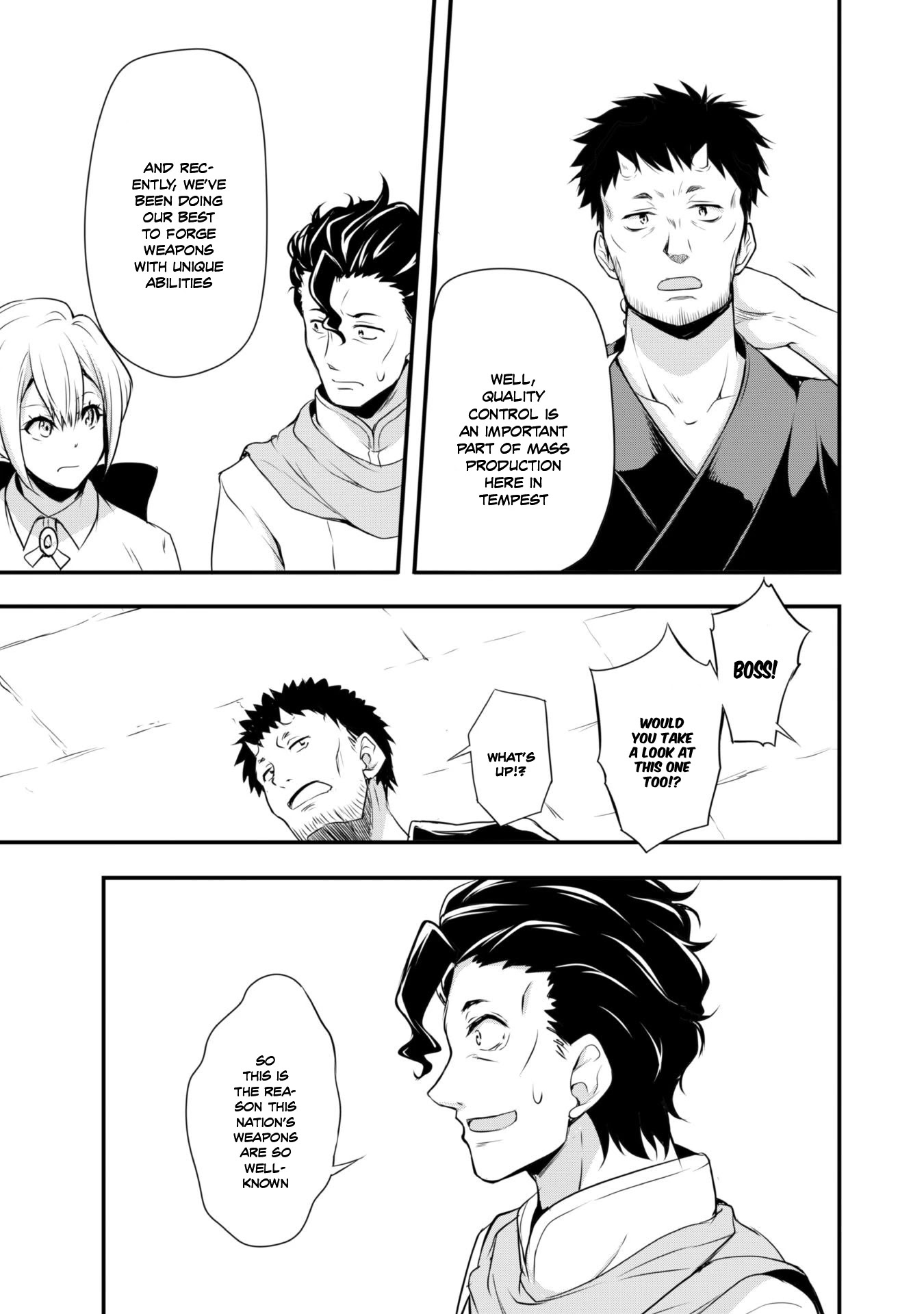 Tensei shitara slime datta ken: the ways of strolling in the demon country Chapter 11 page 17 - Chapter 11: Blacksmithing, Three Stars!!