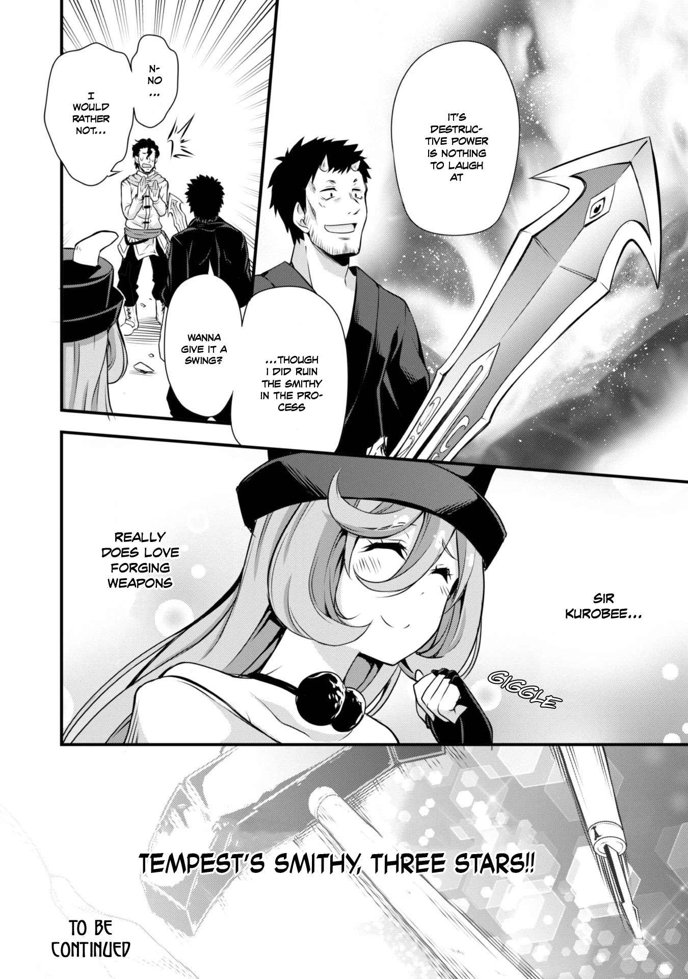 Tensei shitara slime datta ken: the ways of strolling in the demon country Chapter 11 page 26 - Chapter 11: Blacksmithing, Three Stars!!