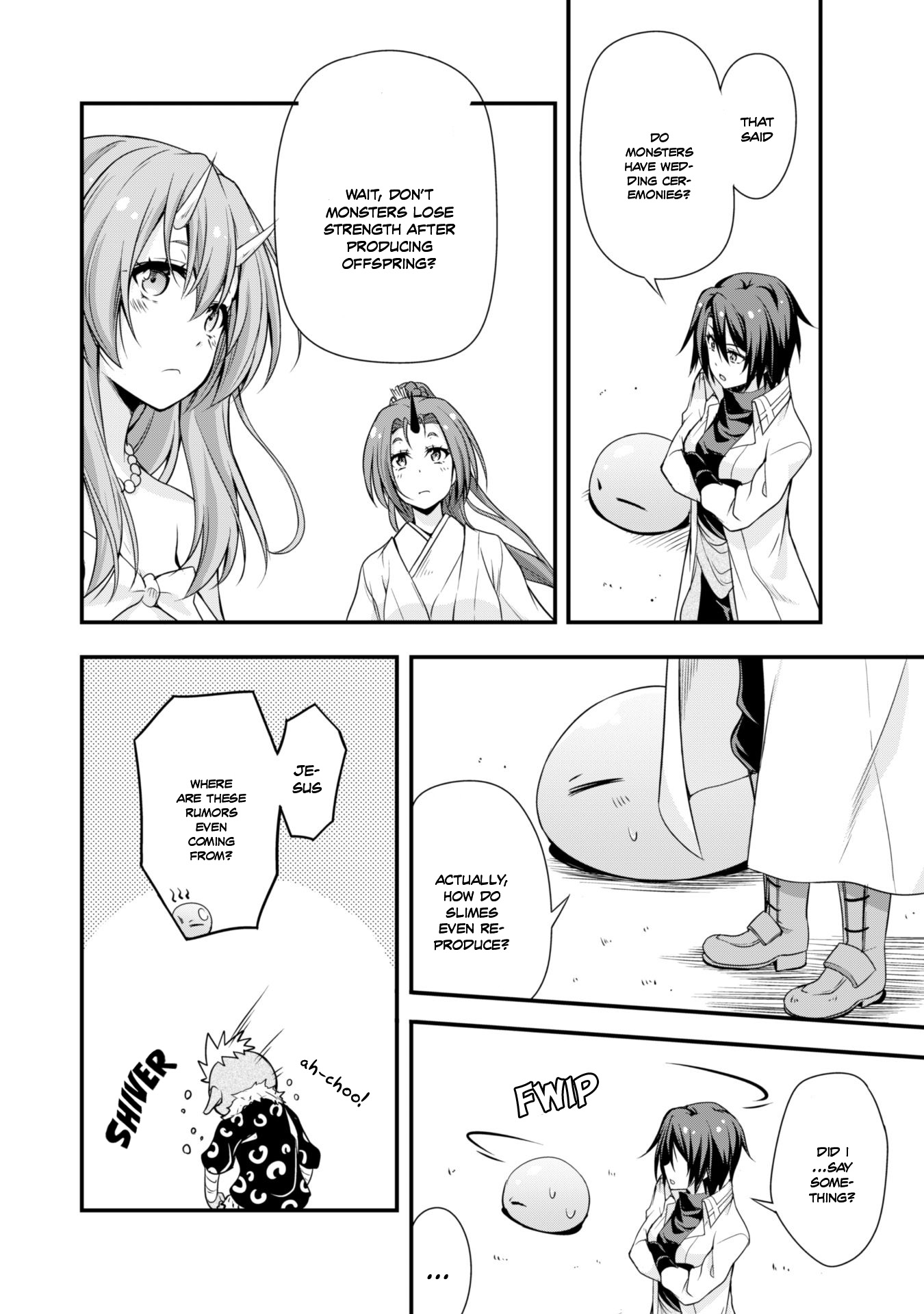 Tensei shitara slime datta ken: the ways of strolling in the demon country Chapter 13 page 14 - Chapter 13: A Photo Shoot, Three Stars!!