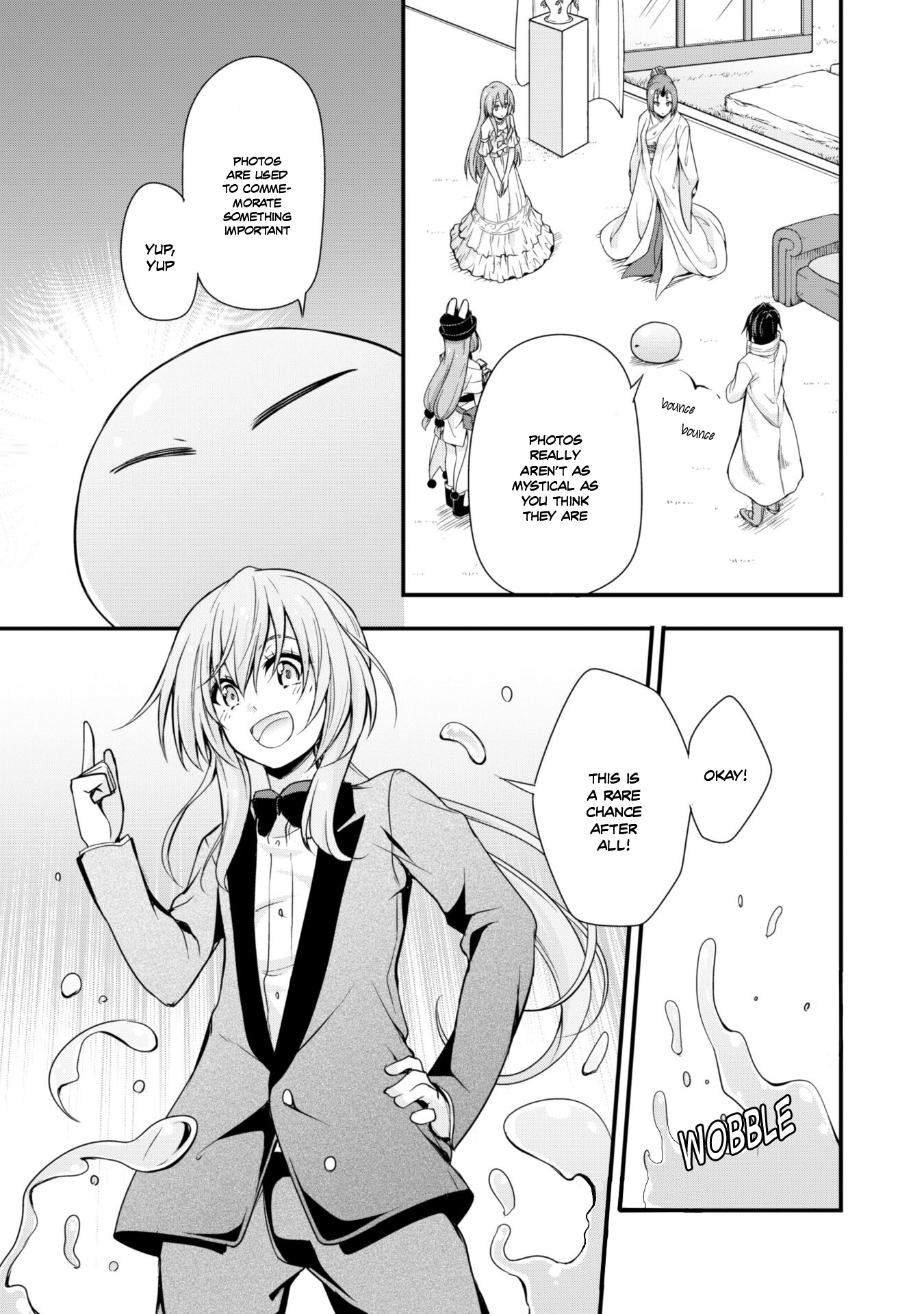 Tensei shitara slime datta ken: the ways of strolling in the demon country Chapter 13 page 15 - Chapter 13: A Photo Shoot, Three Stars!!