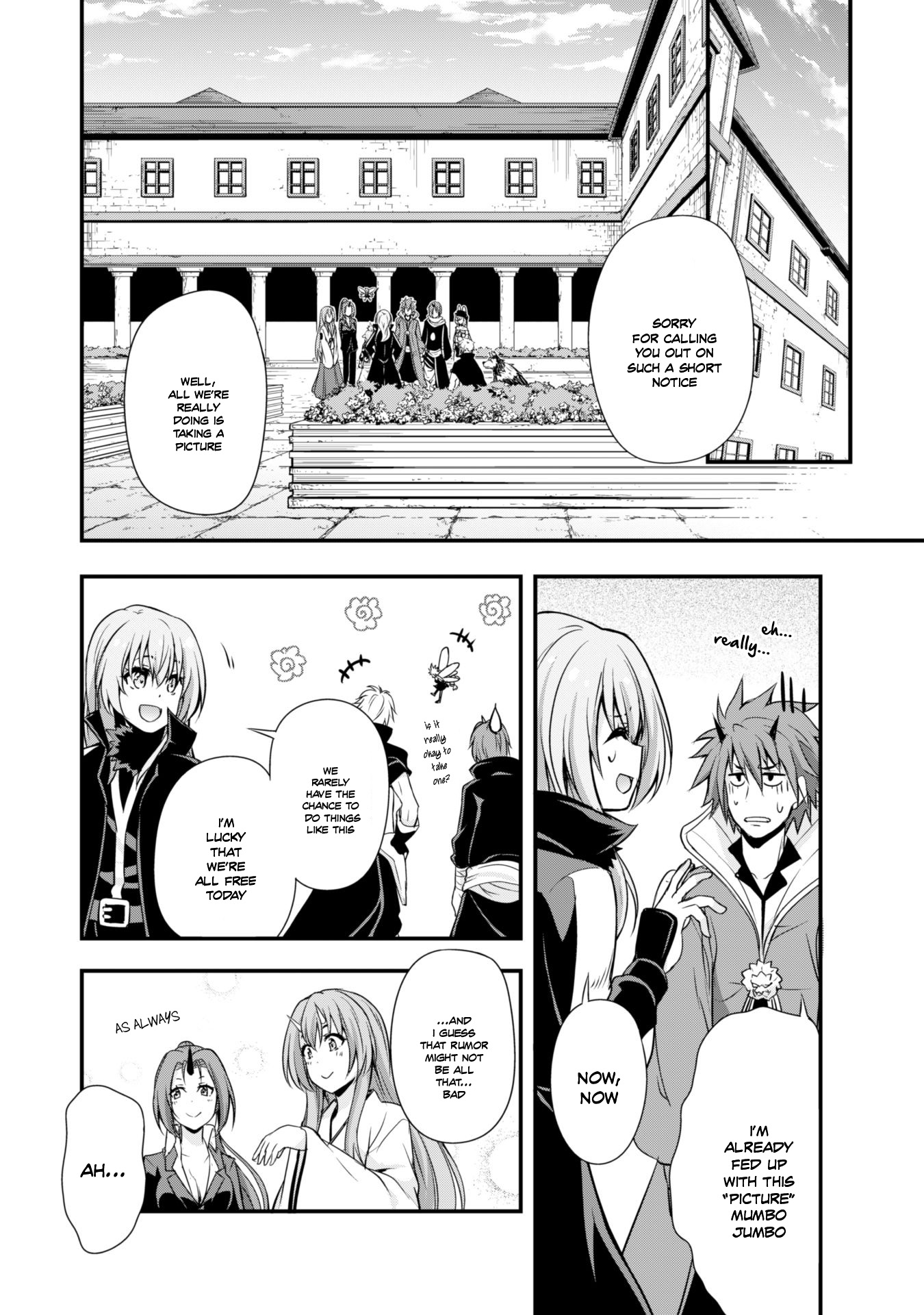 Tensei shitara slime datta ken: the ways of strolling in the demon country Chapter 13 page 16 - Chapter 13: A Photo Shoot, Three Stars!!