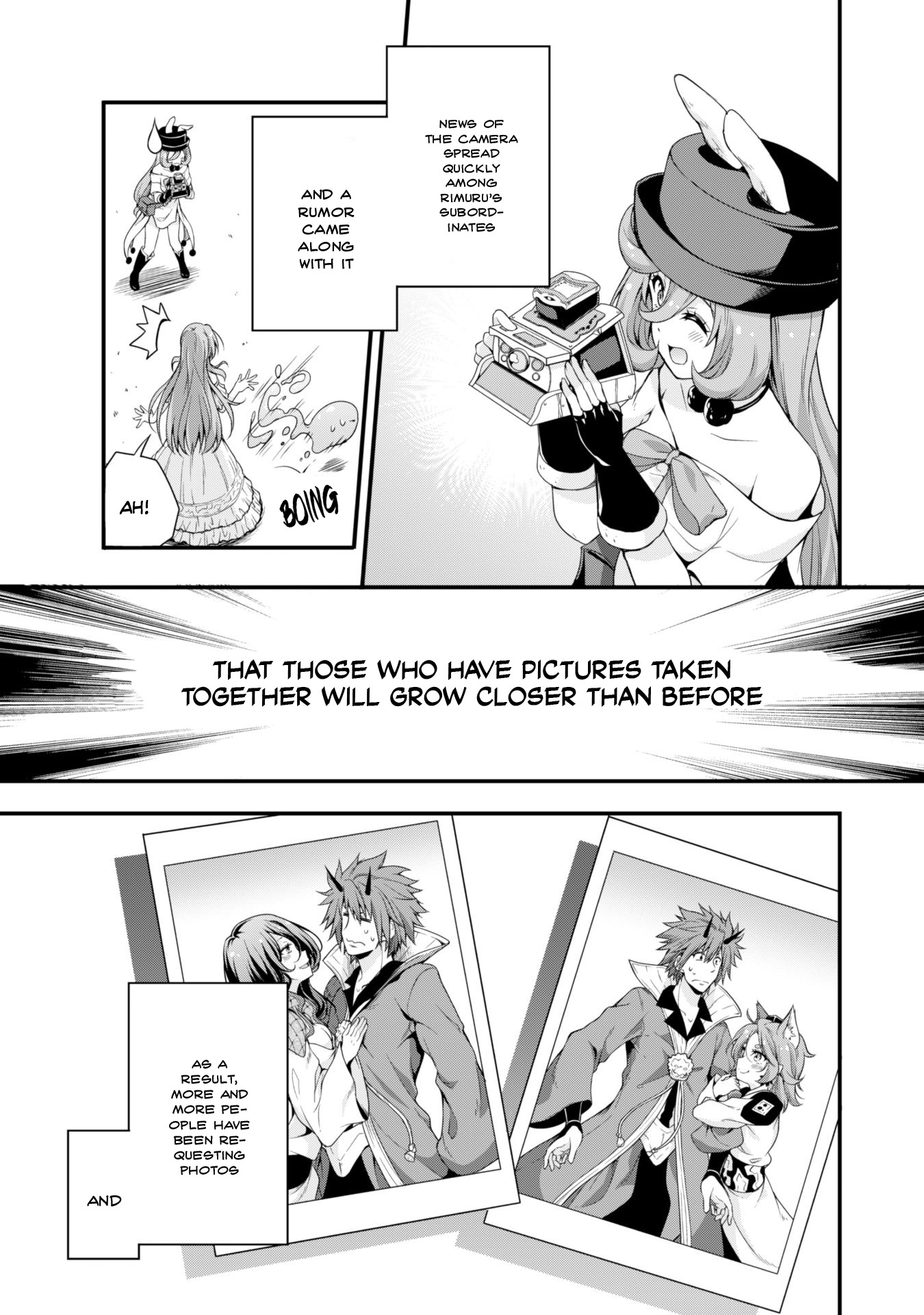 Tensei shitara slime datta ken: the ways of strolling in the demon country Chapter 13 page 5 - Chapter 13: A Photo Shoot, Three Stars!!