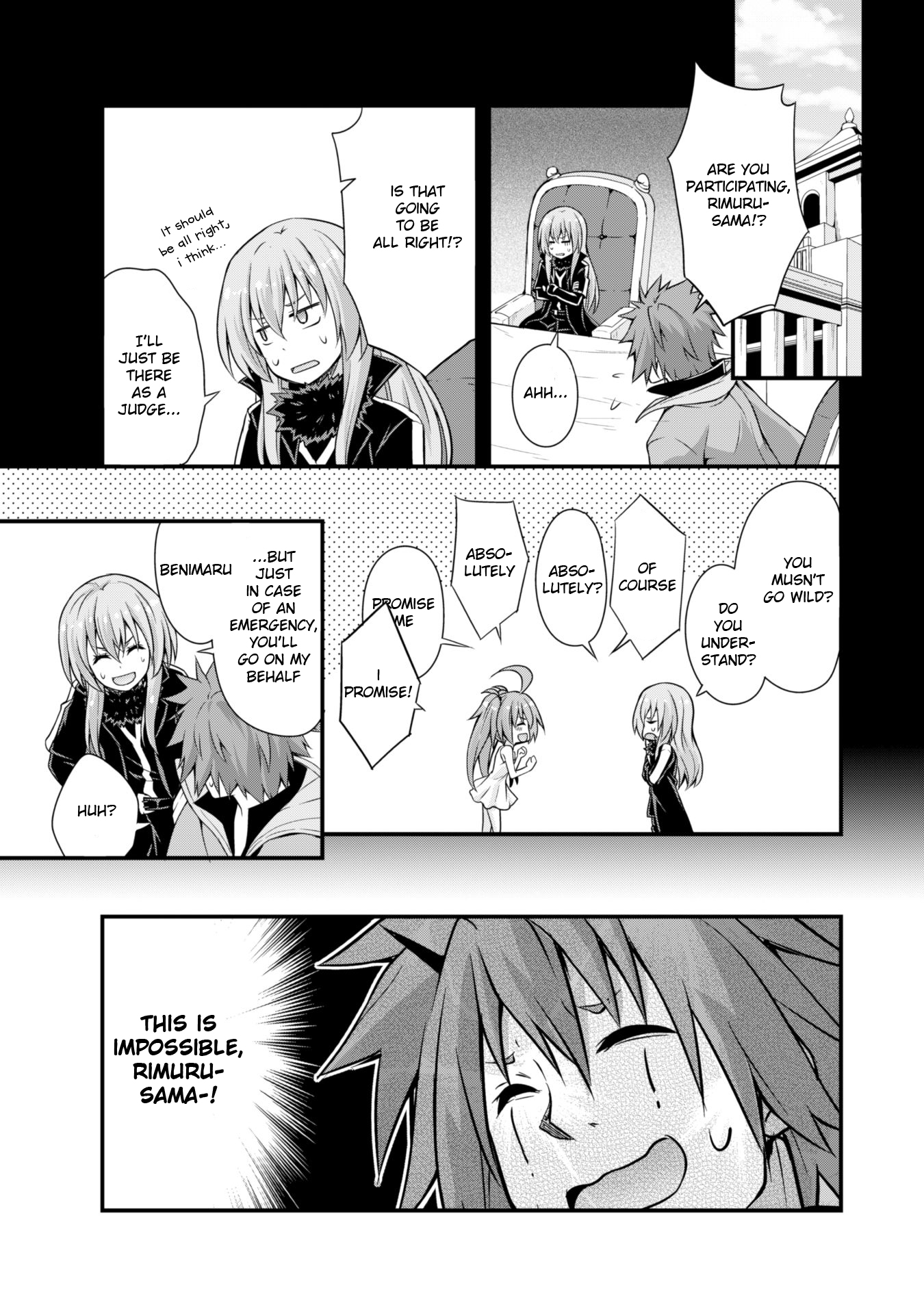 Tensei shitara slime datta ken: the ways of strolling in the demon country Chapter 17 page 13 - Chapter 17: Sweets Colosseum ☆ 3 Stars!!