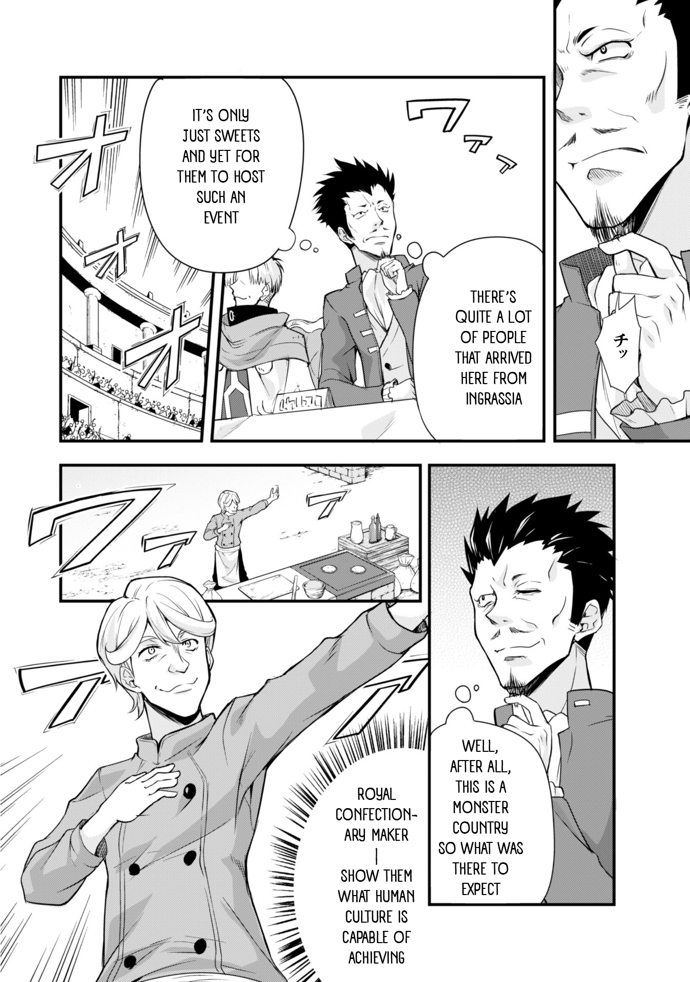 Tensei shitara slime datta ken: the ways of strolling in the demon country Chapter 17 page 2 - Chapter 17: Sweets Colosseum ☆ 3 Stars!!