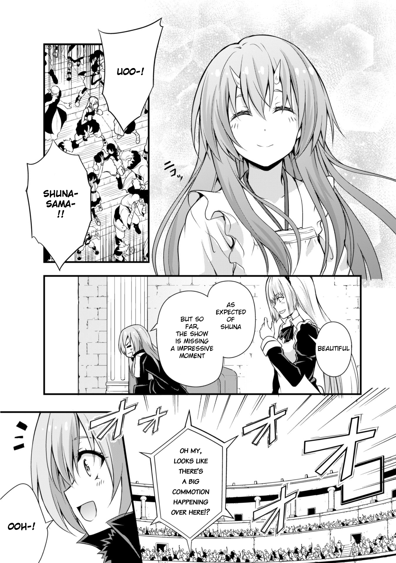 Tensei shitara slime datta ken: the ways of strolling in the demon country Chapter 17 page 21 - Chapter 17: Sweets Colosseum ☆ 3 Stars!!