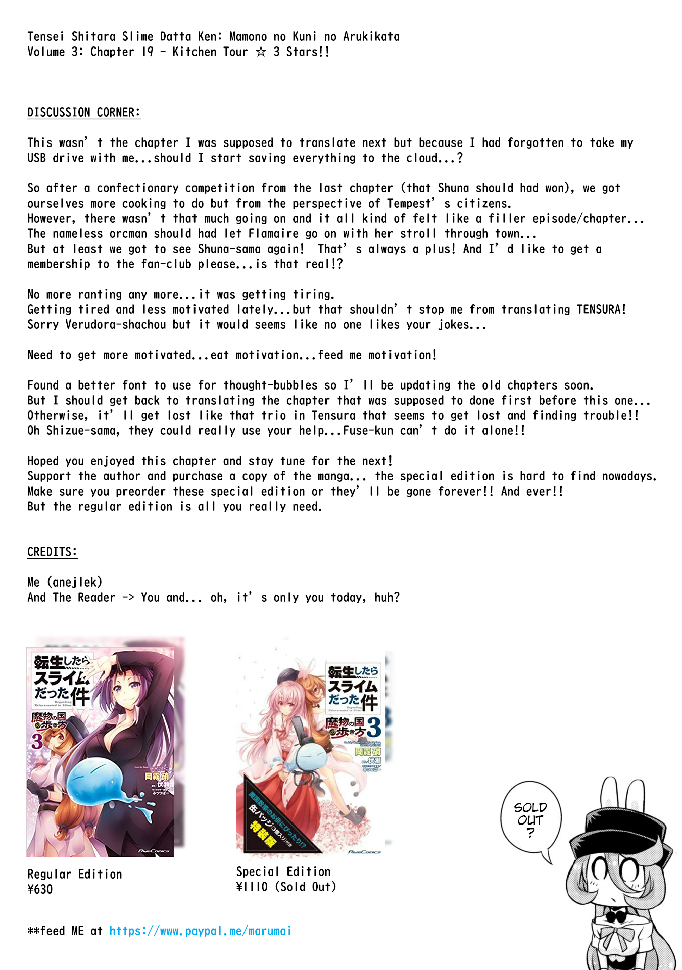 Tensei shitara slime datta ken: the ways of strolling in the demon country Chapter 19 page 23 - Chapter 19: Kitchen Tour ☆ 3 Stars!!
