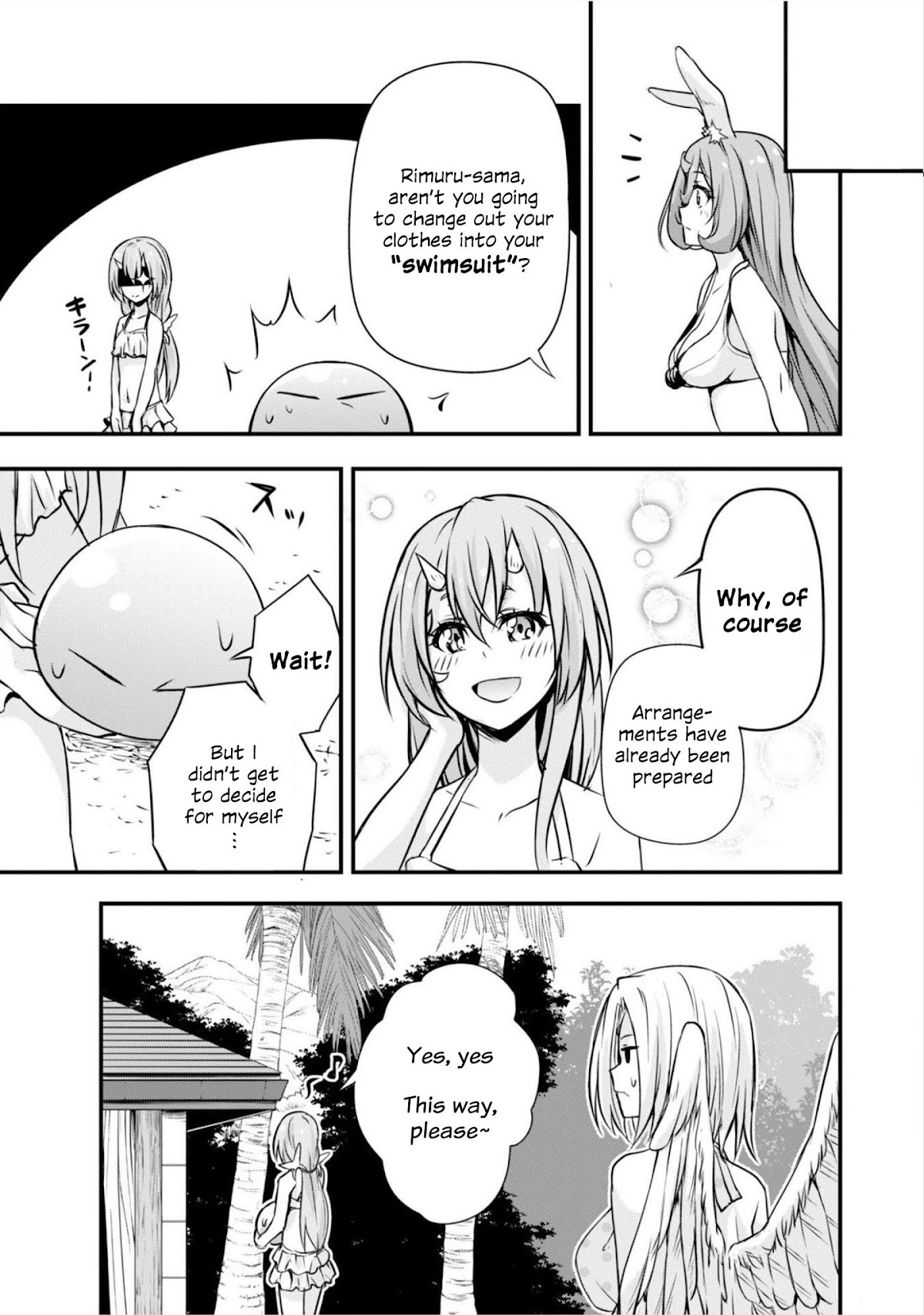 Tensei shitara slime datta ken: the ways of strolling in the demon country Chapter 23 page 11 - Chapter 23: Sea Bathing ☆ 3 Stars!!