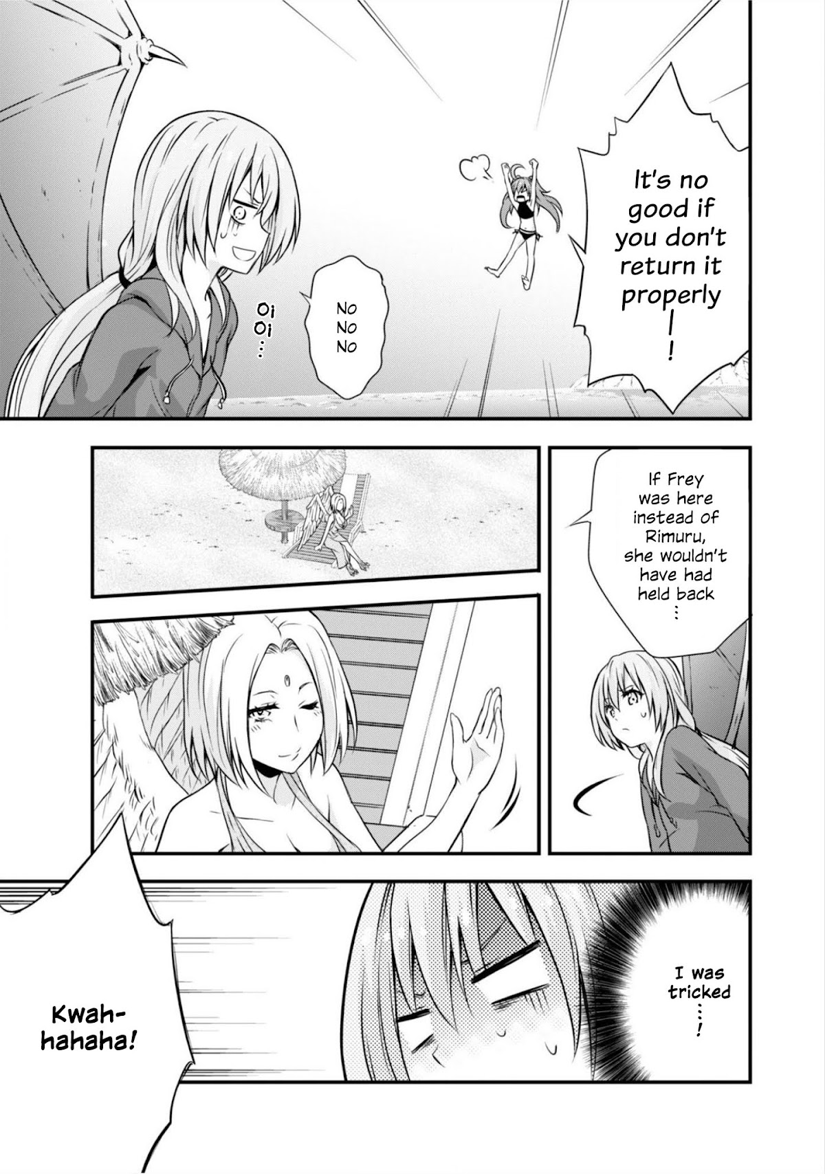 Tensei shitara slime datta ken: the ways of strolling in the demon country Chapter 23 page 19 - Chapter 23: Sea Bathing ☆ 3 Stars!!