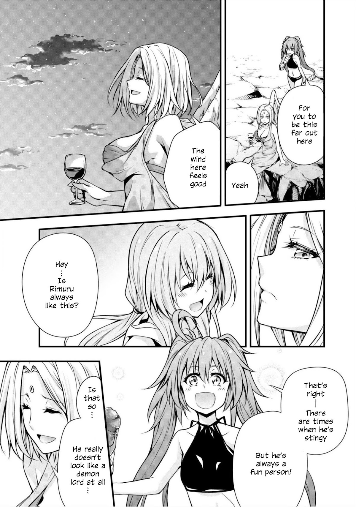 Tensei shitara slime datta ken: the ways of strolling in the demon country Chapter 23 page 25 - Chapter 23: Sea Bathing ☆ 3 Stars!!