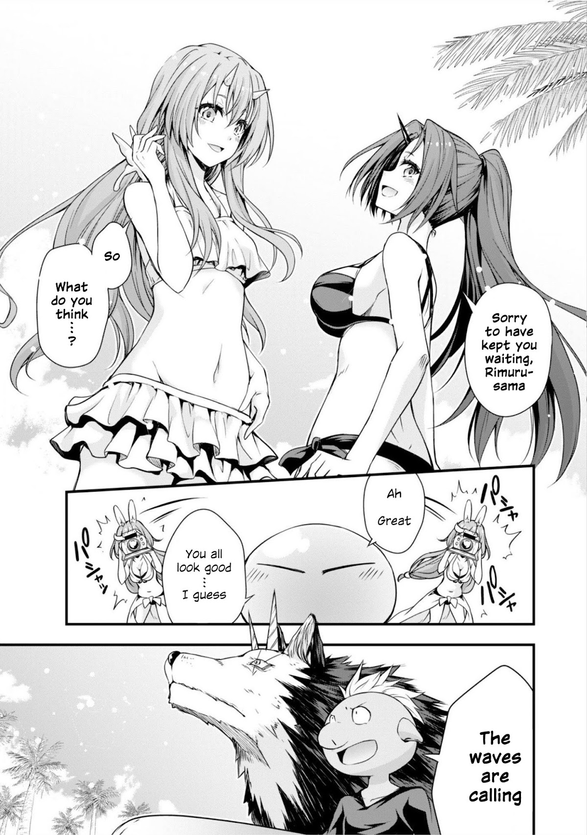 Tensei shitara slime datta ken: the ways of strolling in the demon country Chapter 23 page 7 - Chapter 23: Sea Bathing ☆ 3 Stars!!