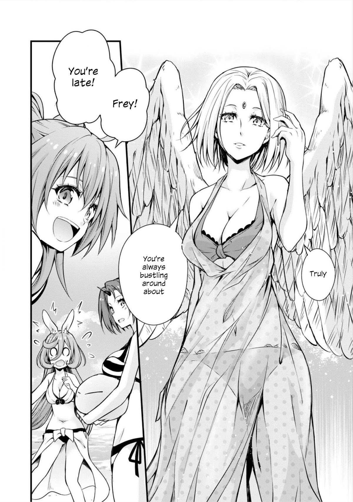 Tensei shitara slime datta ken: the ways of strolling in the demon country Chapter 23 page 8 - Chapter 23: Sea Bathing ☆ 3 Stars!!