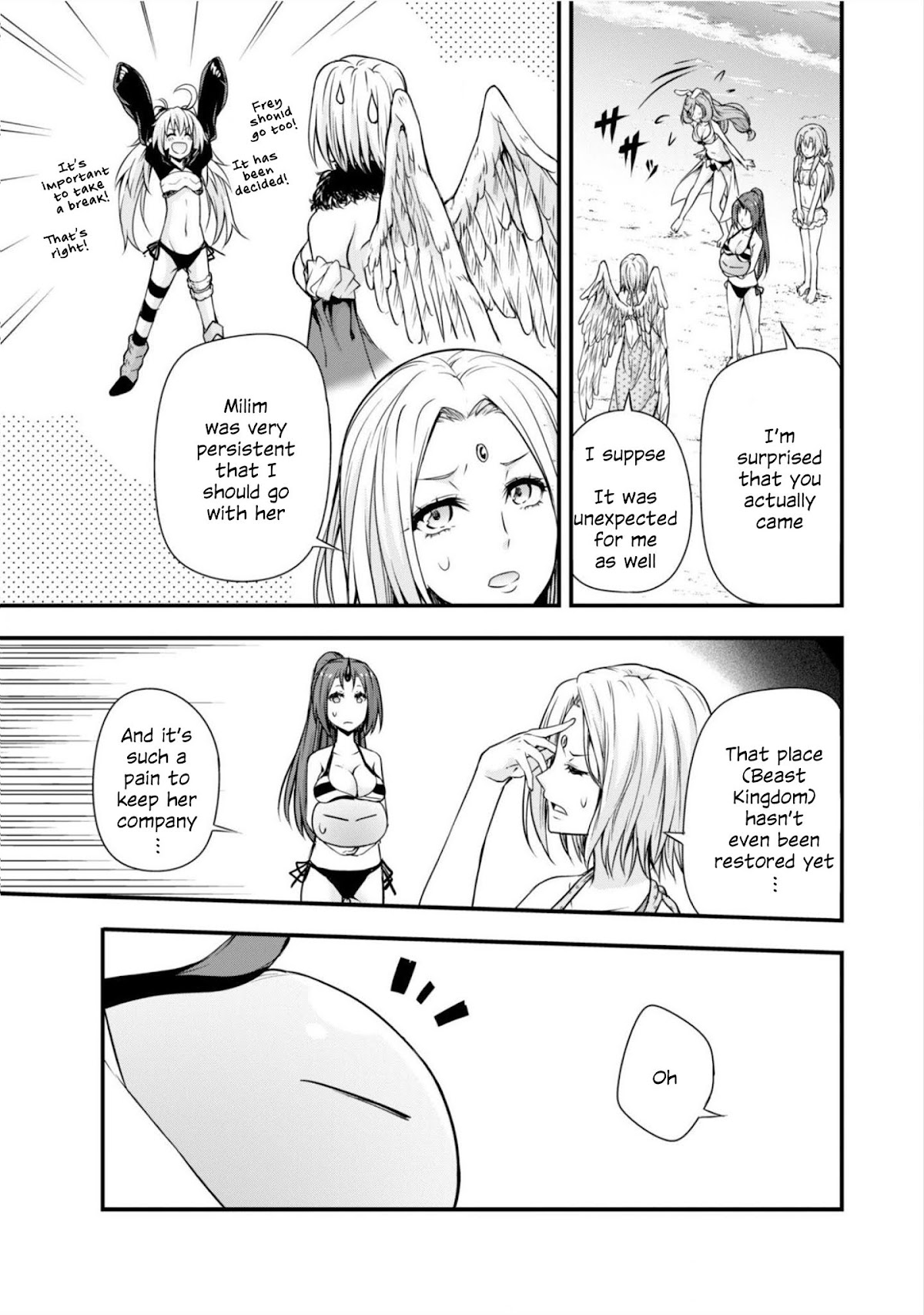Tensei shitara slime datta ken: the ways of strolling in the demon country Chapter 23 page 9 - Chapter 23: Sea Bathing ☆ 3 Stars!!