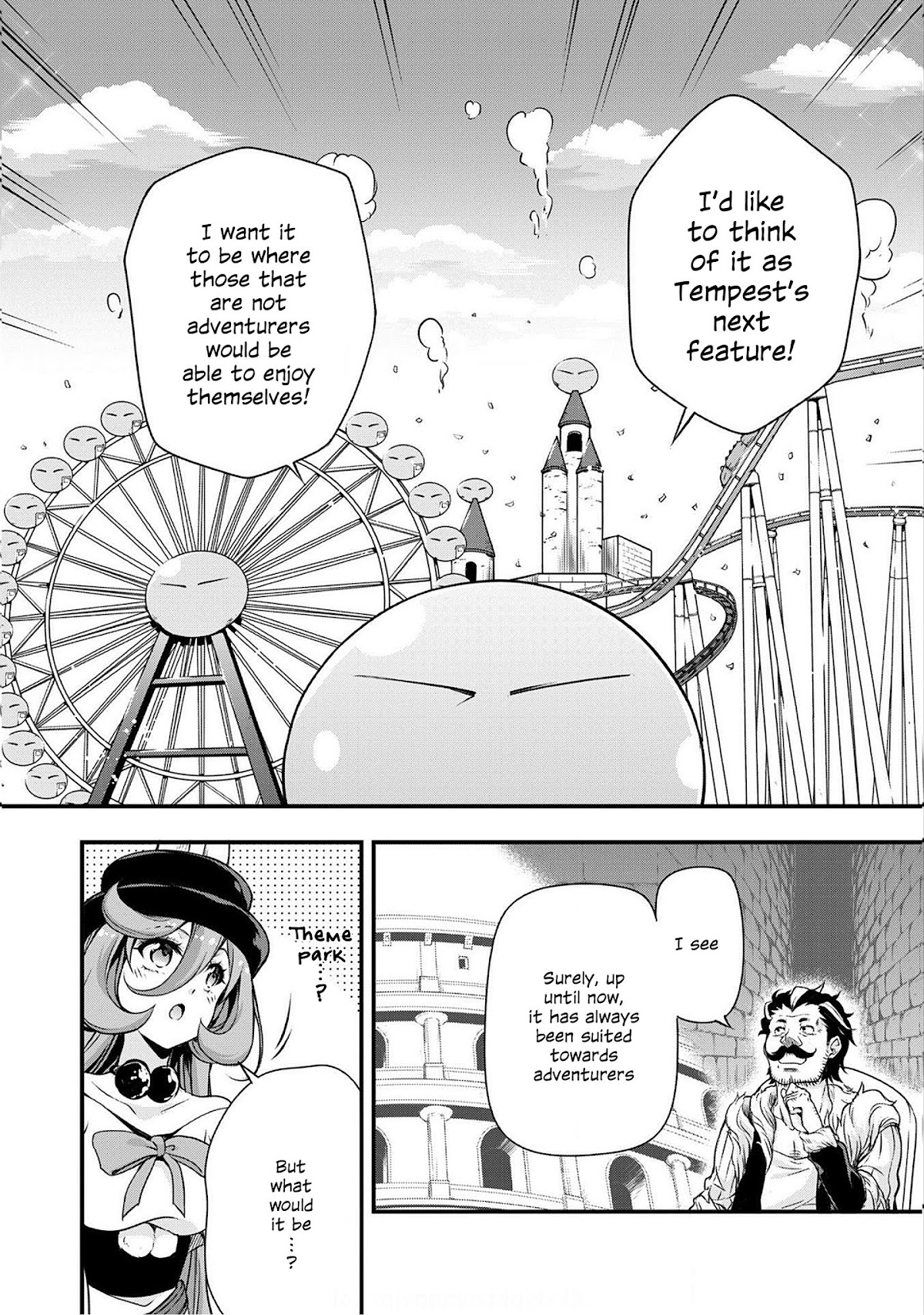 Tensei shitara slime datta ken: the ways of strolling in the demon country Chapter 24 page 2 - Chapter 24: Theme Park ☆ 3 Stars!!