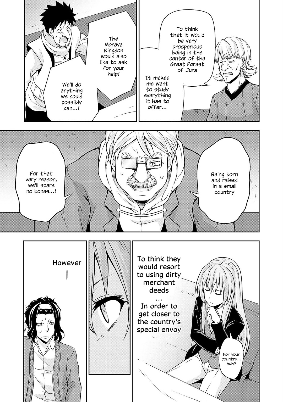 Tensei shitara slime datta ken: the ways of strolling in the demon country Chapter 28 page 15 - Chapter 28: Special Envoy of the Country ☆ 3 Stars!!