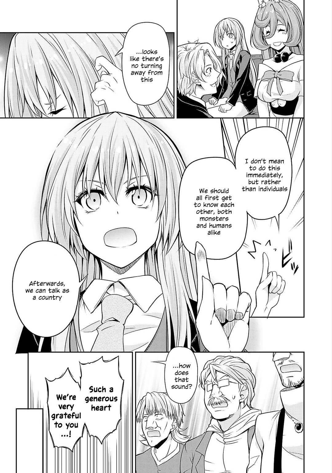 Tensei shitara slime datta ken: the ways of strolling in the demon country Chapter 28 page 19 - Chapter 28: Special Envoy of the Country ☆ 3 Stars!!