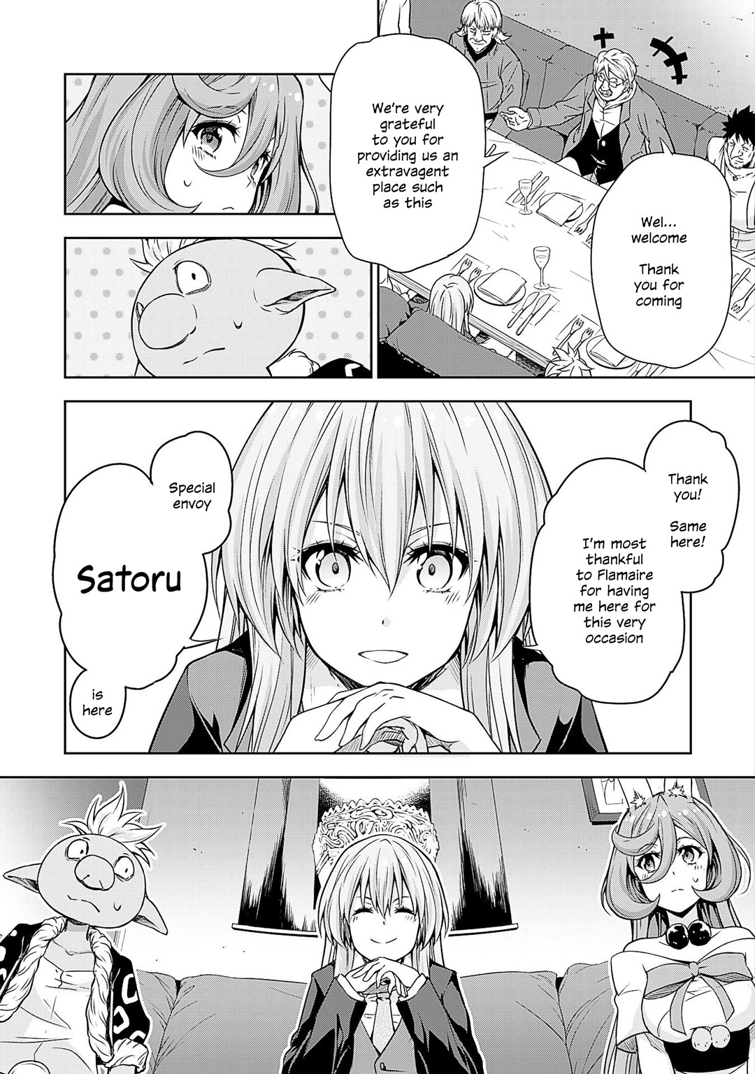 Tensei shitara slime datta ken: the ways of strolling in the demon country Chapter 28 page 2 - Chapter 28: Special Envoy of the Country ☆ 3 Stars!!