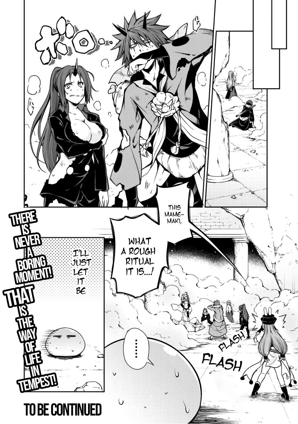 Tensei shitara slime datta ken: the ways of strolling in the demon country Chapter 29.5 page 9 - Chapter 29.5: (31) Out with the Oni-- ☆ 3 Stars...?